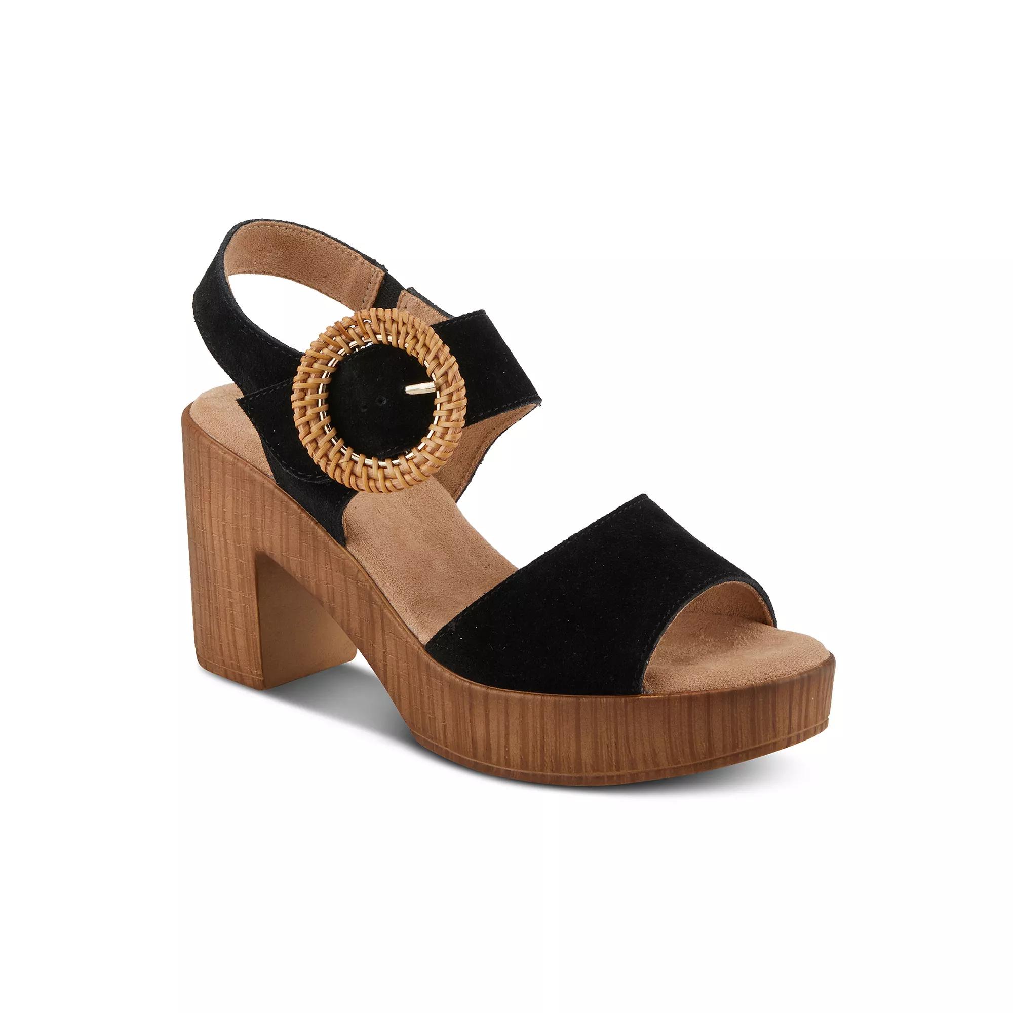 Spring Step Gamona Women's Cork Heeled Sandals,  Product Image