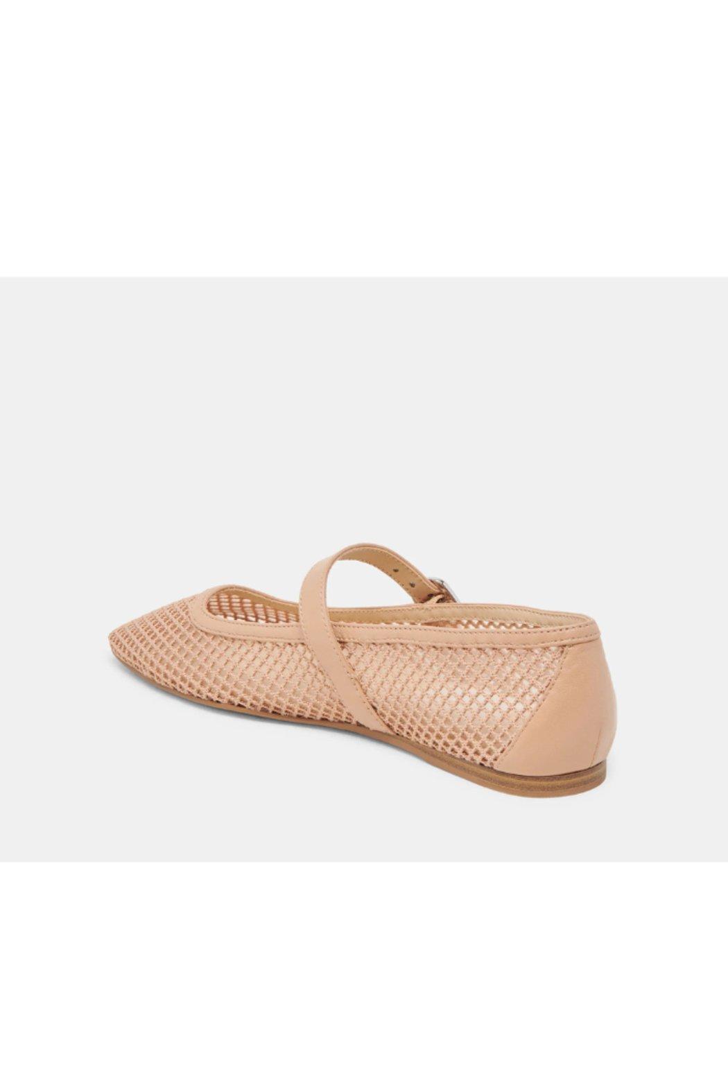 Rodi Mesh Ballet Flats- Light Tan Product Image