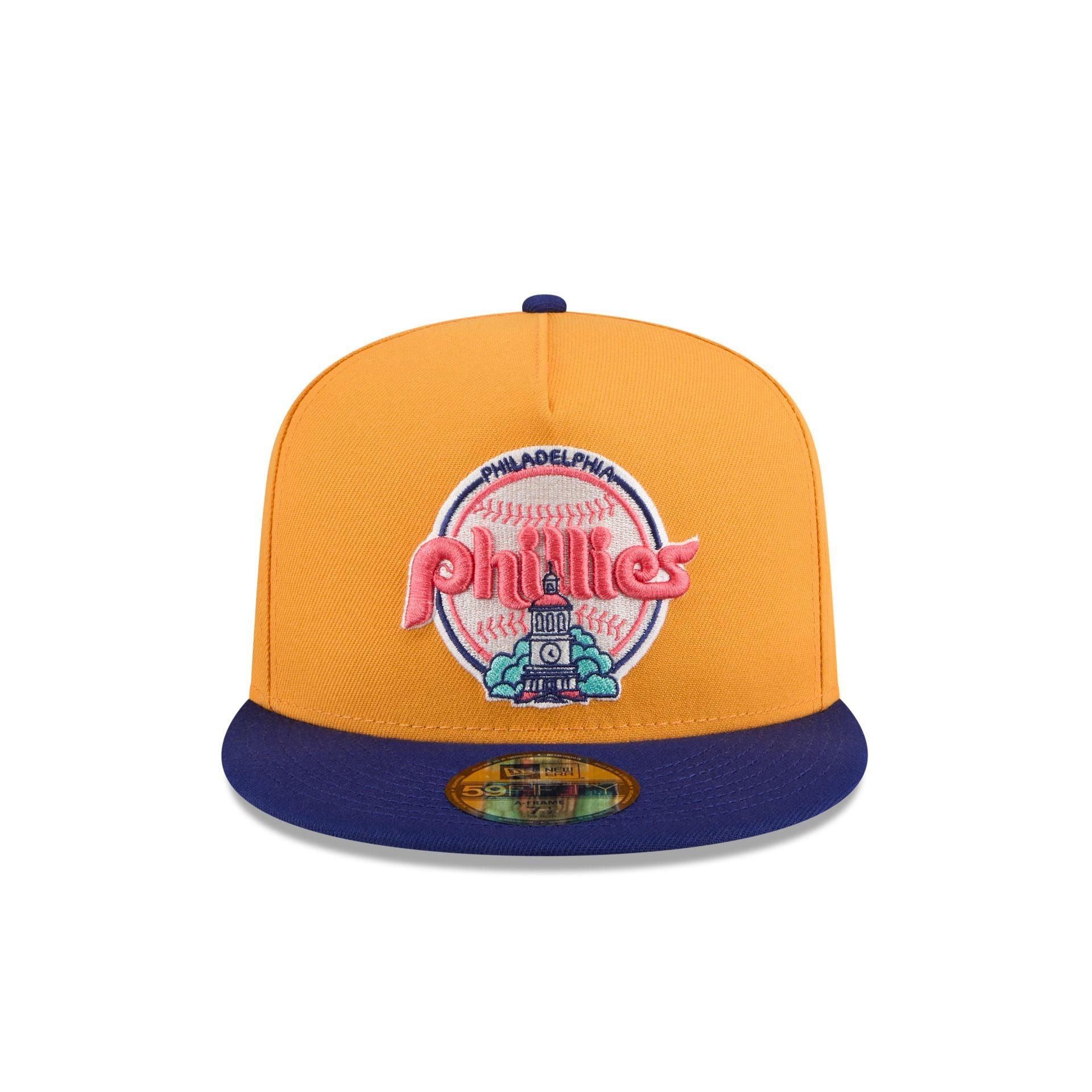 Philadelphia Phillies Gold 59FIFTY A-Frame Fitted Hat Male Product Image