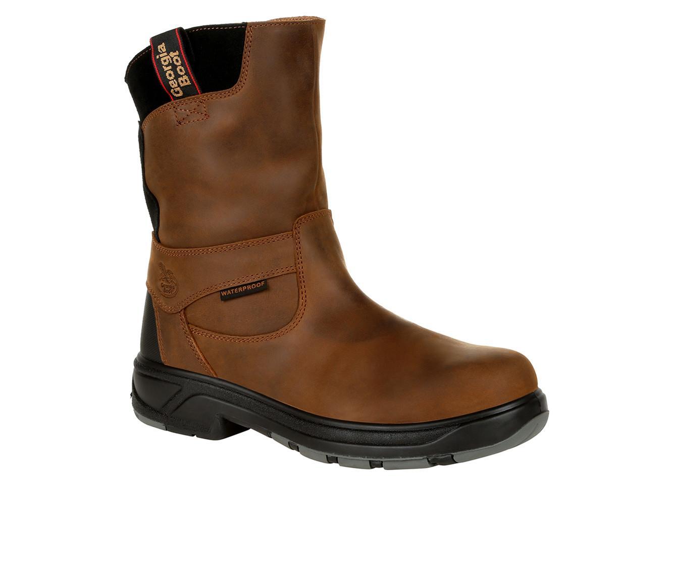 Men's Georgia Boot FLXpoint Waterproof Composite Toe Work Boots Product Image