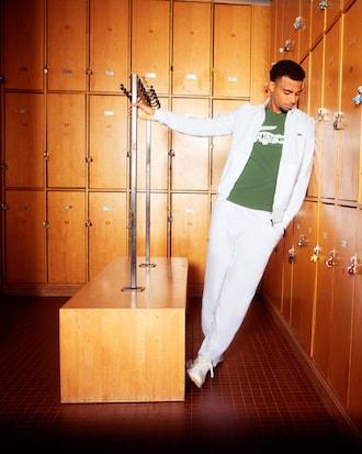 Men's Zip-Up Tennis Sweatshirt Product Image