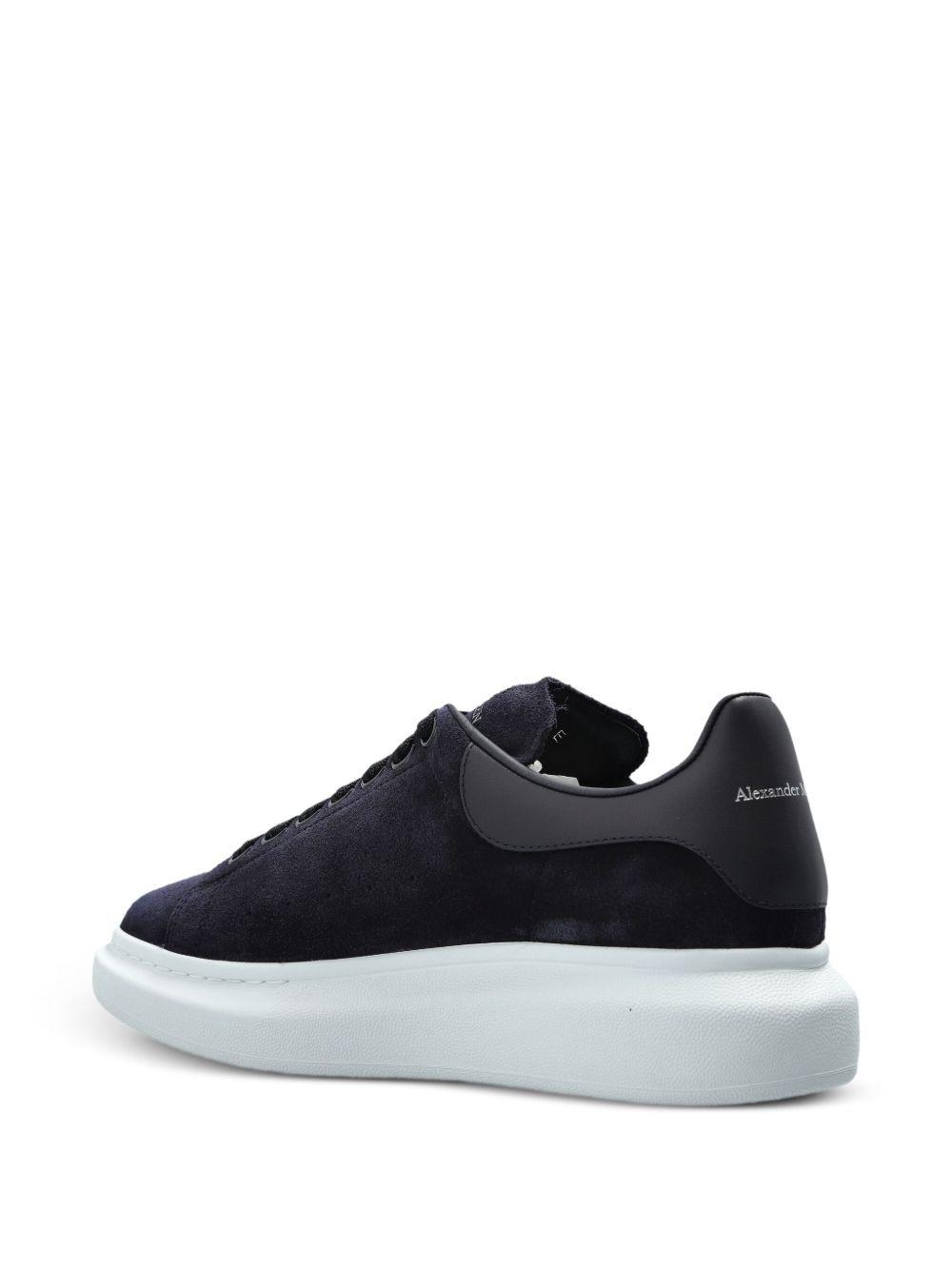 suede lace-up sneakers Product Image