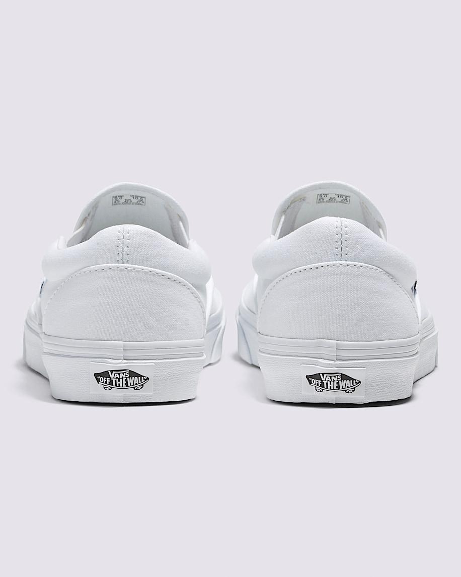 Vans | Classic Slip-On Wide Canvas True White Classics Shoe Product Image