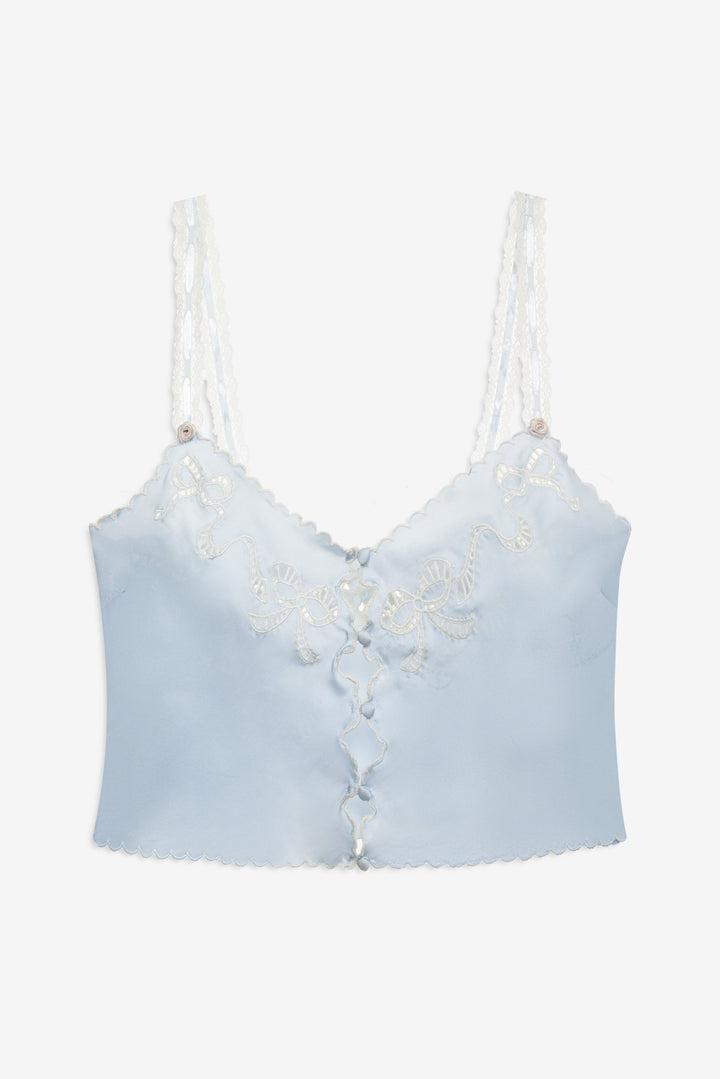 Delaine Sleep Short — Blue Product Image