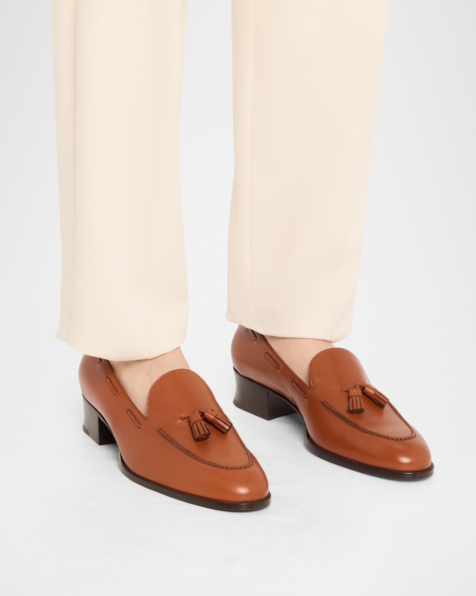 Serge Prestige Calfskin Tassel Loafers Product Image