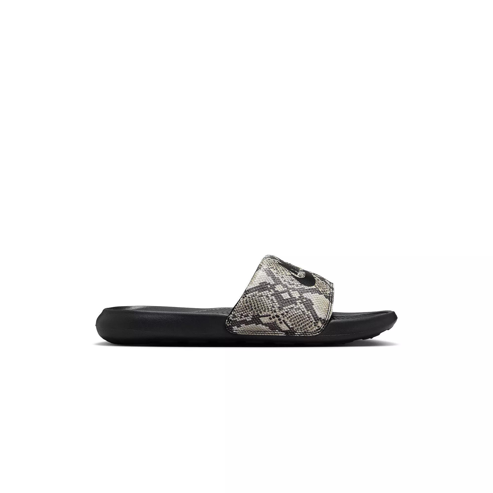 Nike Victori One Women's Slide Sandals, Size: 6, Snakeskin Product Image