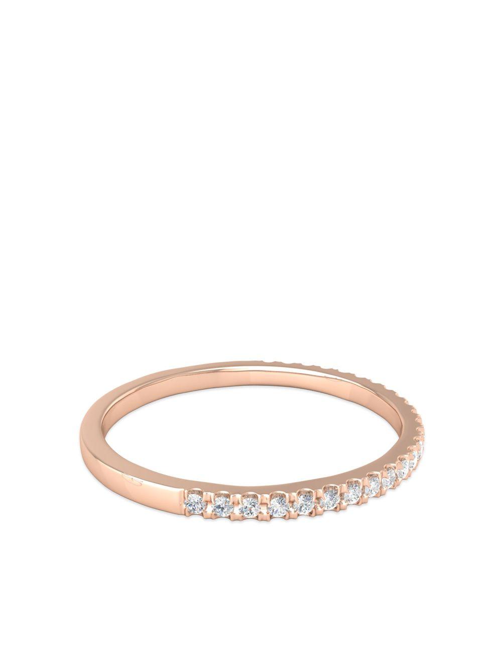 18kt rose gold Mara diamond ring Product Image