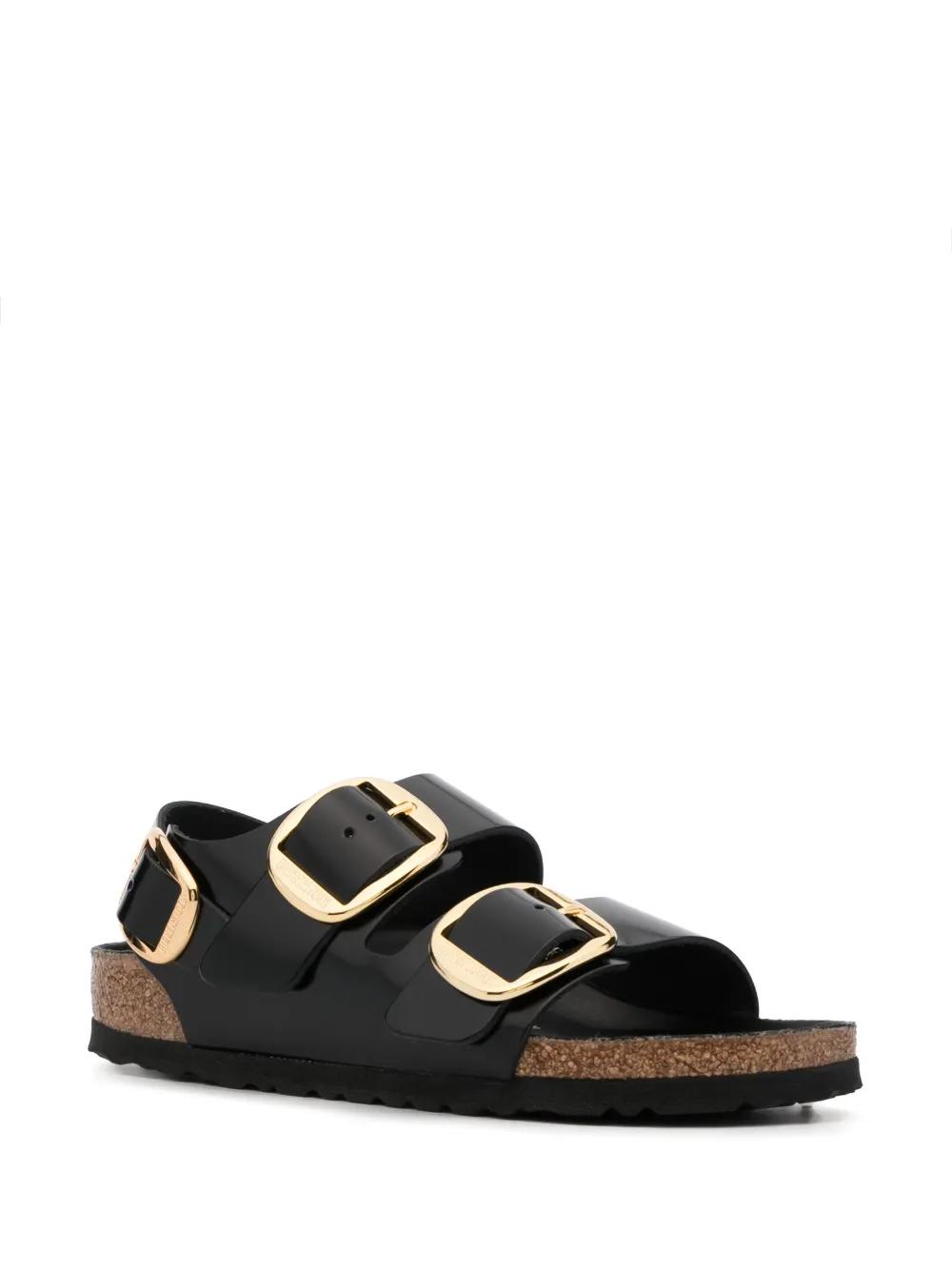 Milano leather flat sandals Product Image