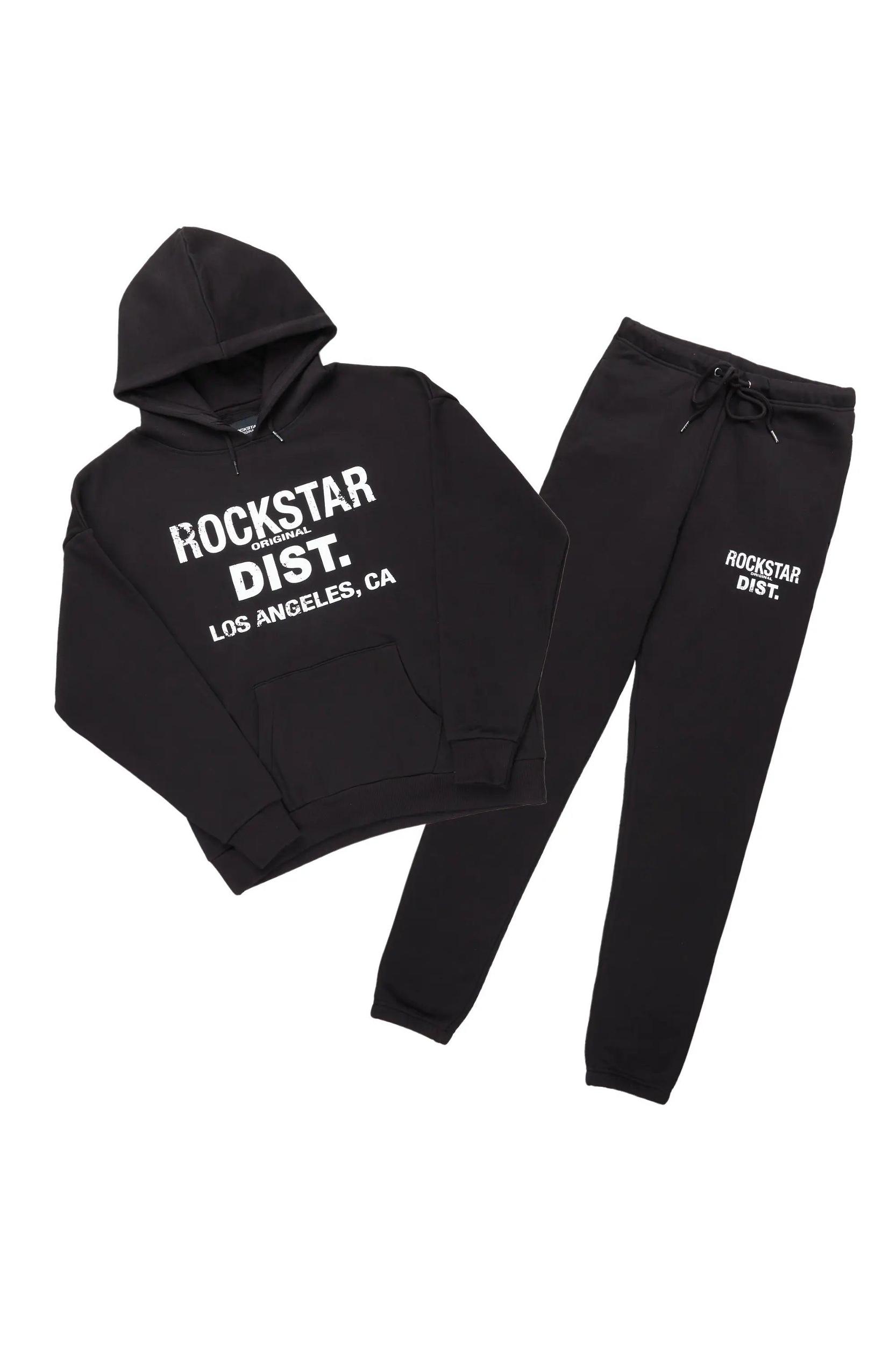 Lake Black Relaxed Fit Track Set Male Product Image