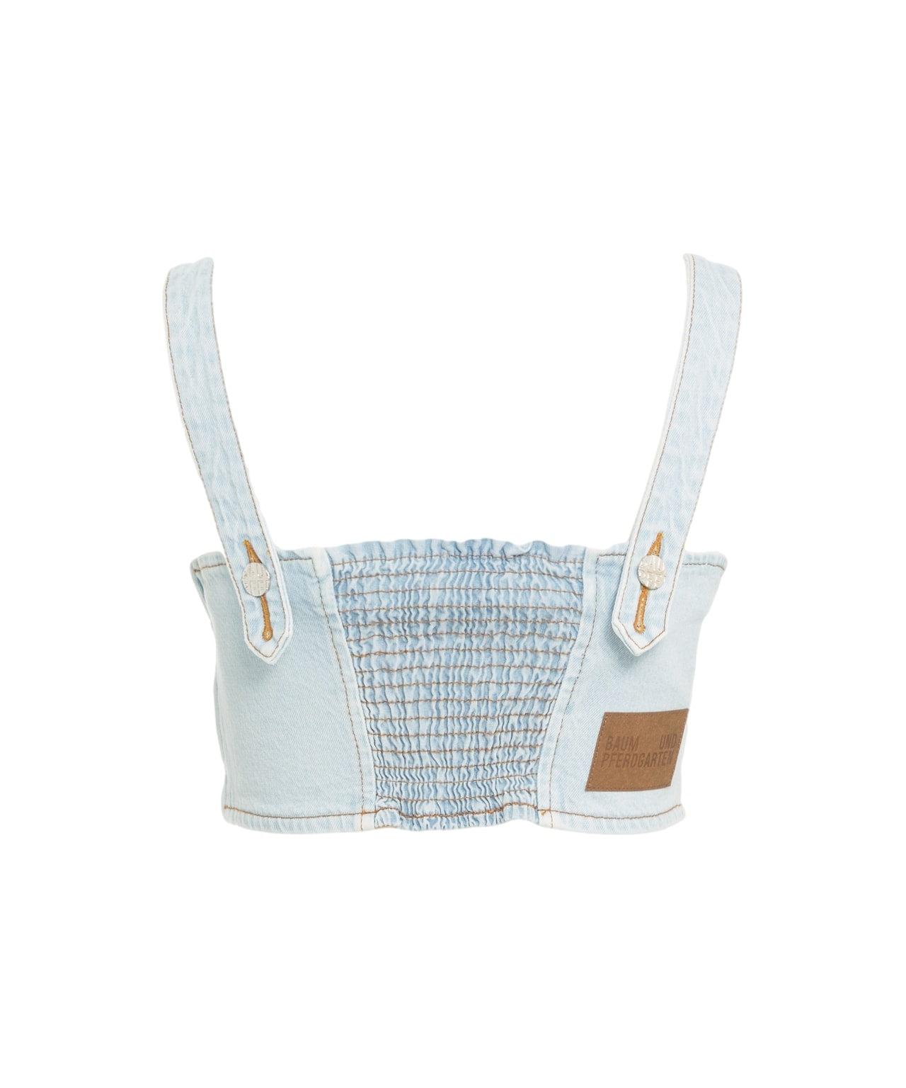 Denim crop top 'Mekira' Product Image