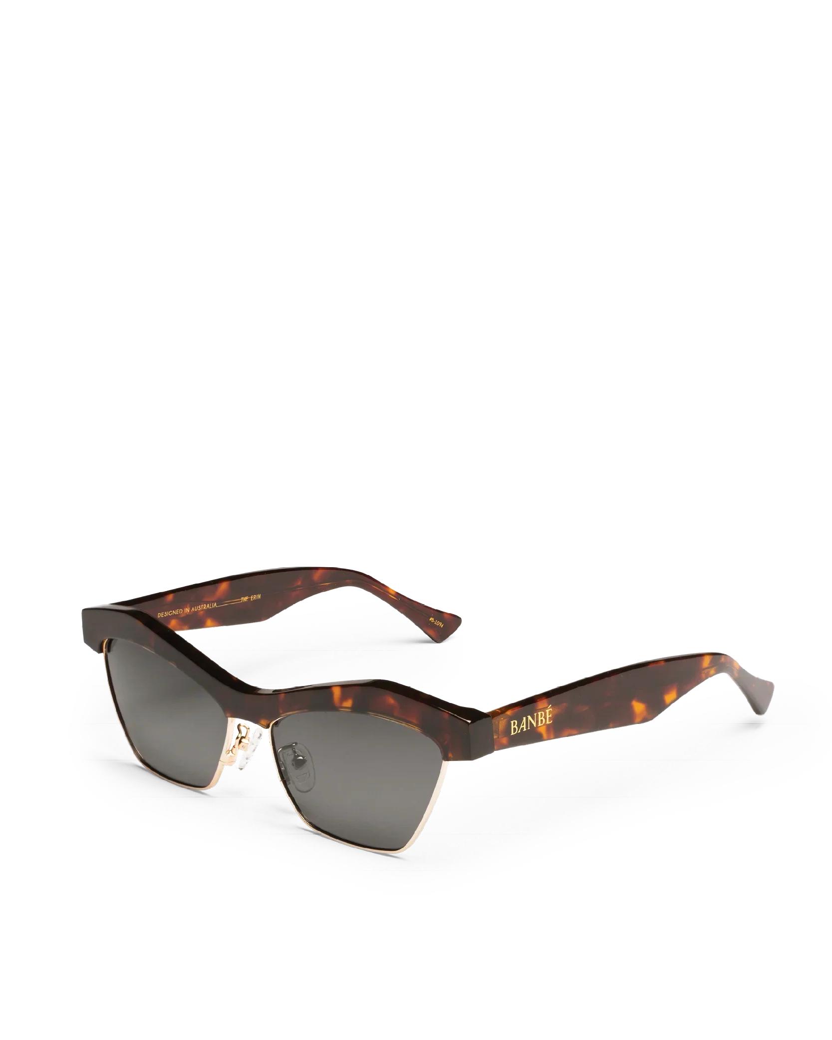 Banbe | The Erin Sunglasses | Havana-Jet Product Image