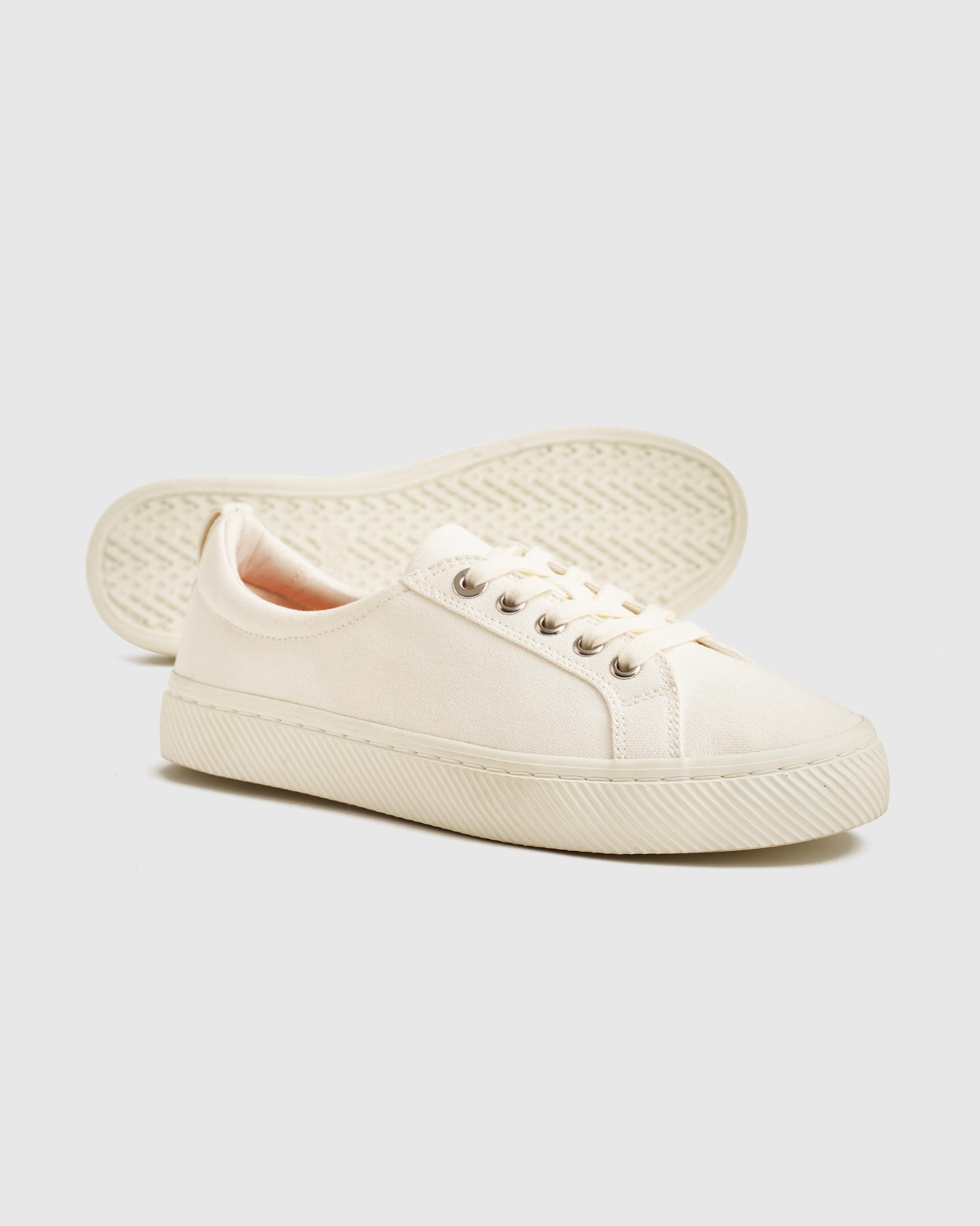 Quince | Women's Eco Cotton Canvas Everyday Sneaker Organic Cotton Product Image