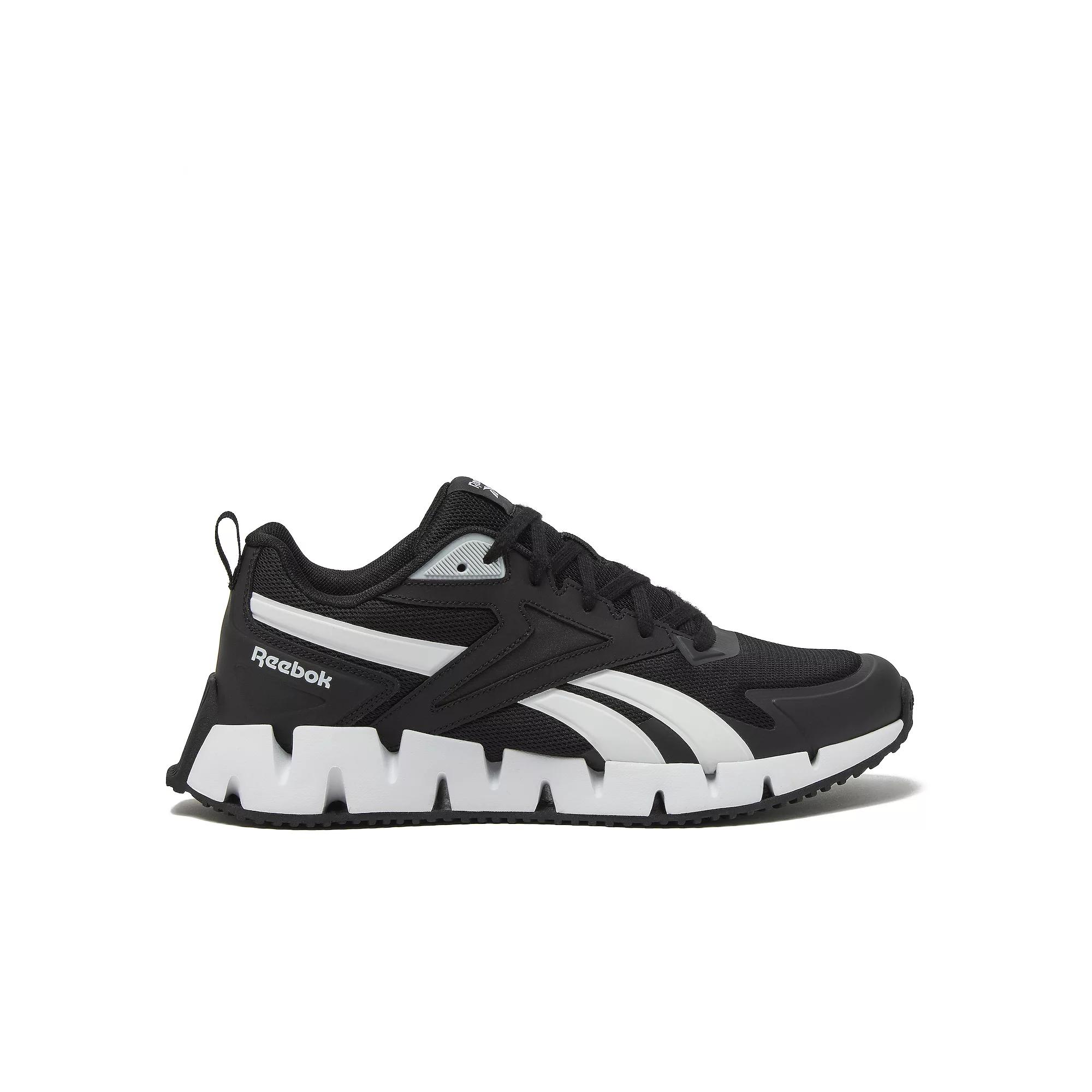 Reebok Zig Vector Men's Tennis Shoes, Size: 9, Black Bright White Product Image