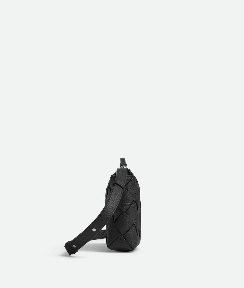 Men's Diago Zipped Messenger in Black Product Image