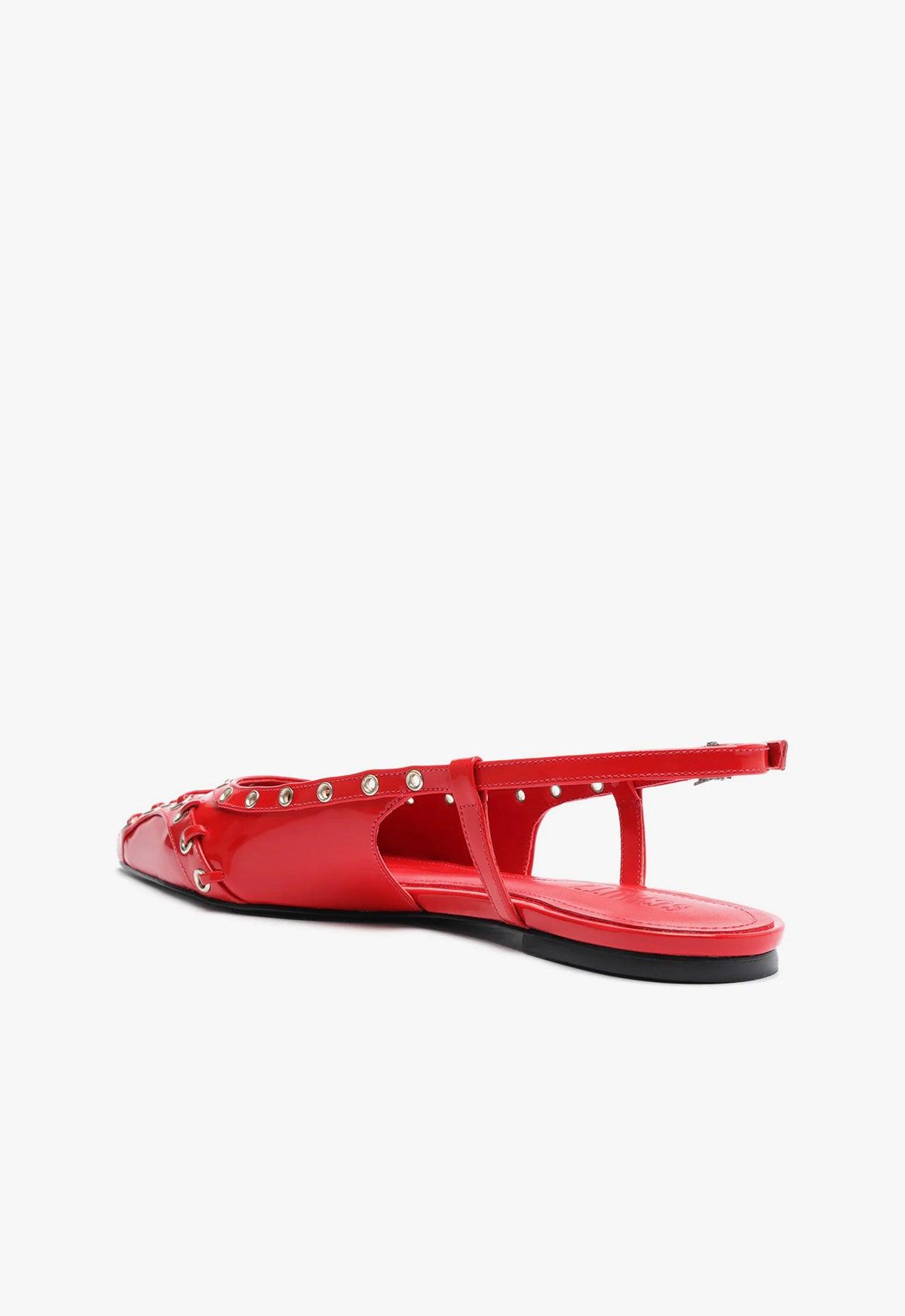 Ruth Patent Leather Flat Product Image