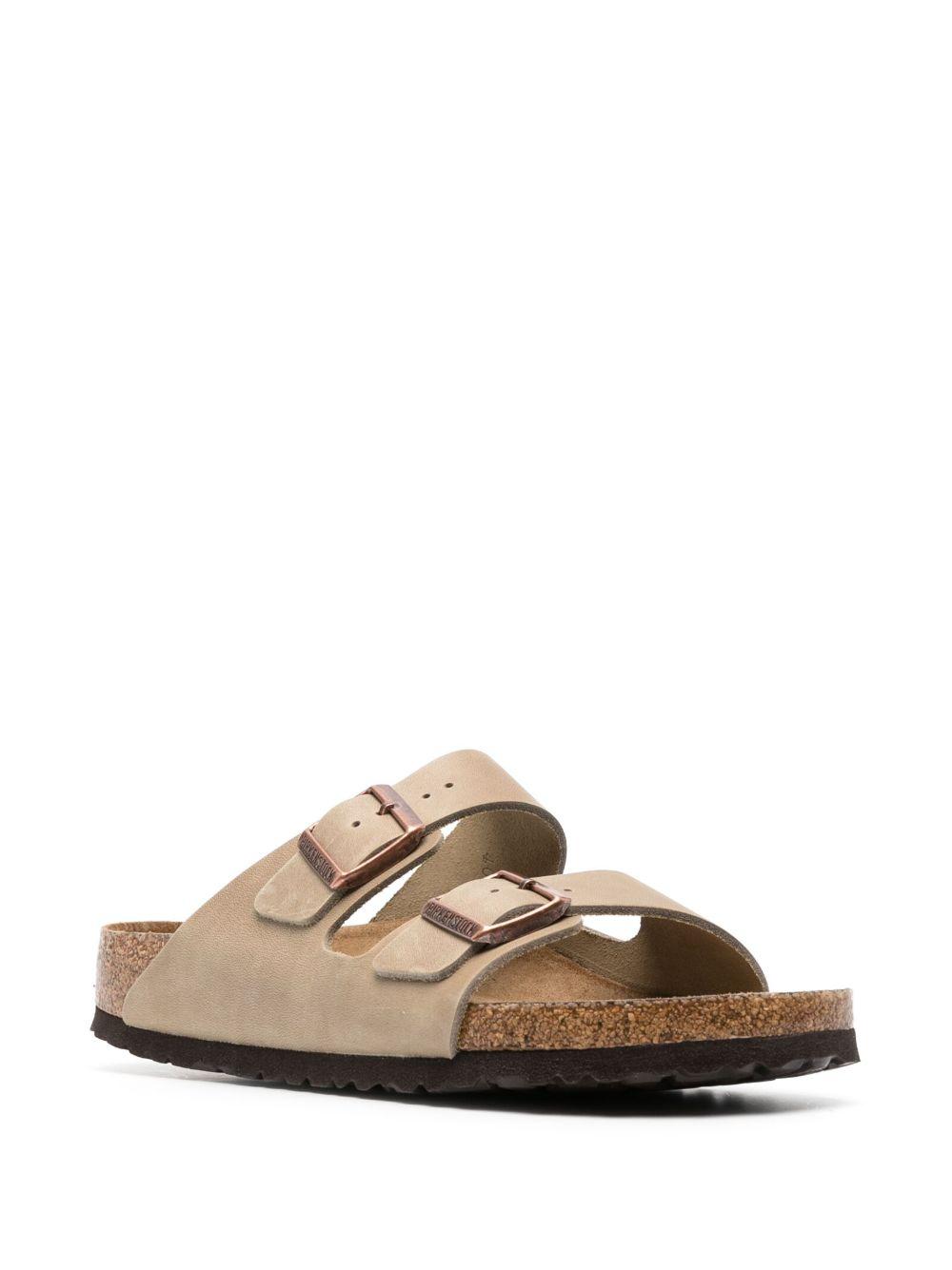 Arizona leather slides Product Image