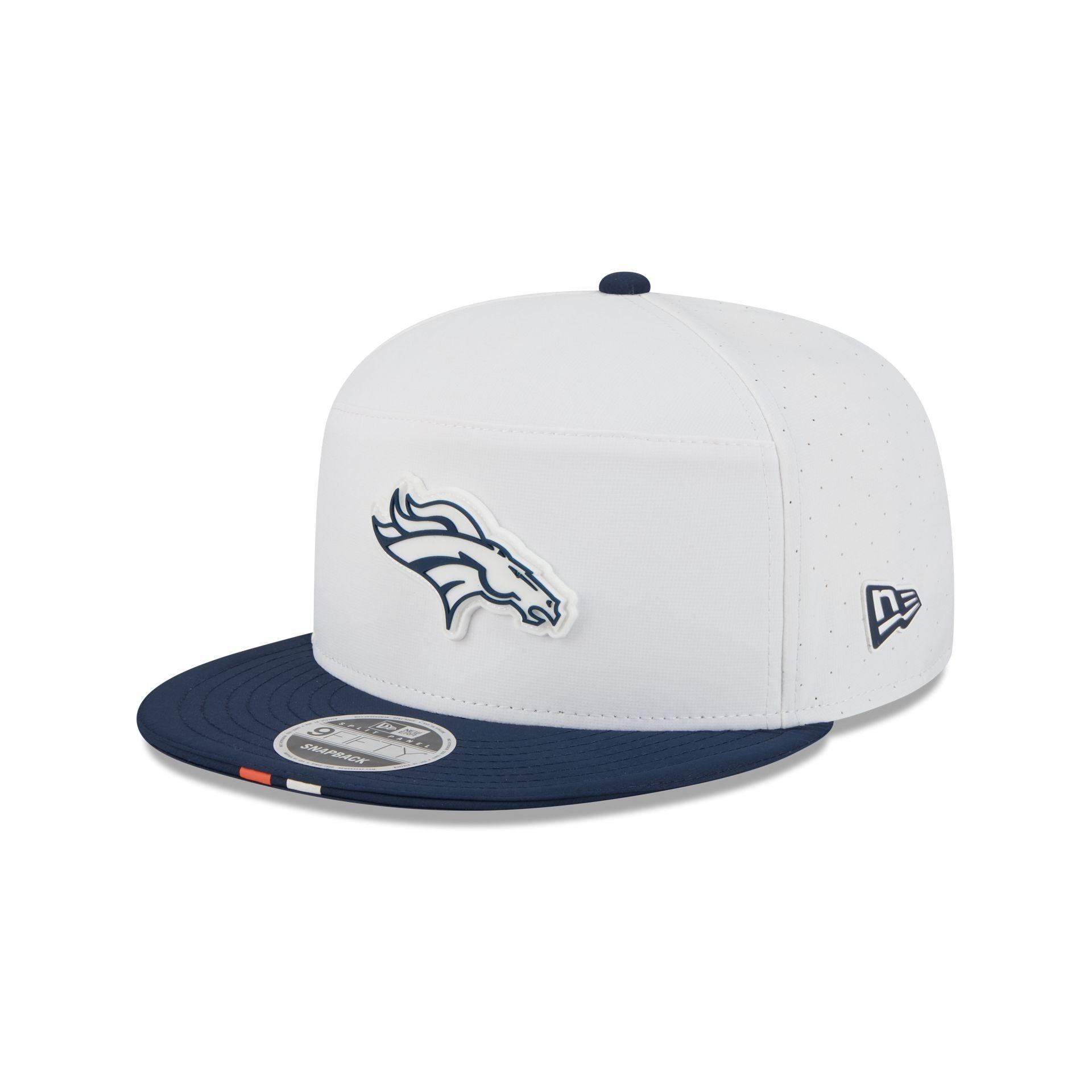Denver Broncos 2025 Training Split Panel 9FIFTY Snapback Hat Male Product Image
