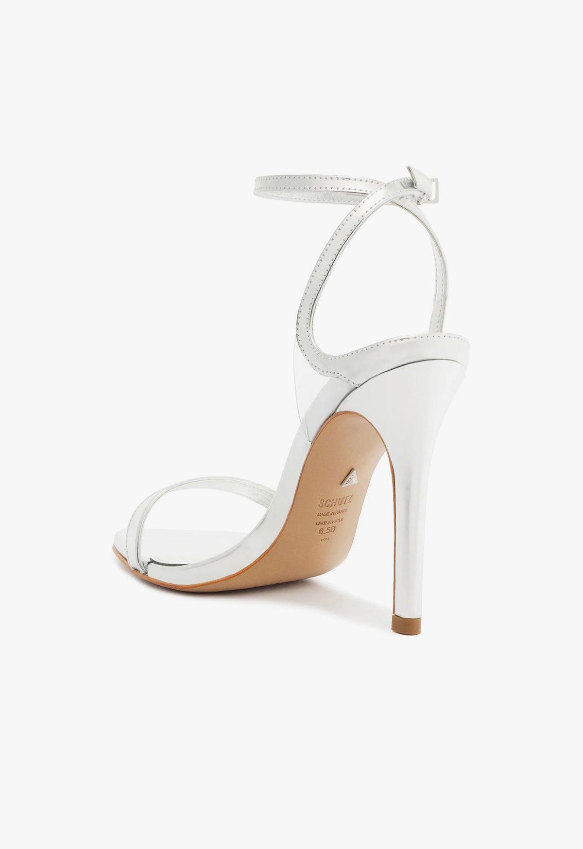 Skye Vinyl & Specchio Leather Sandal Product Image