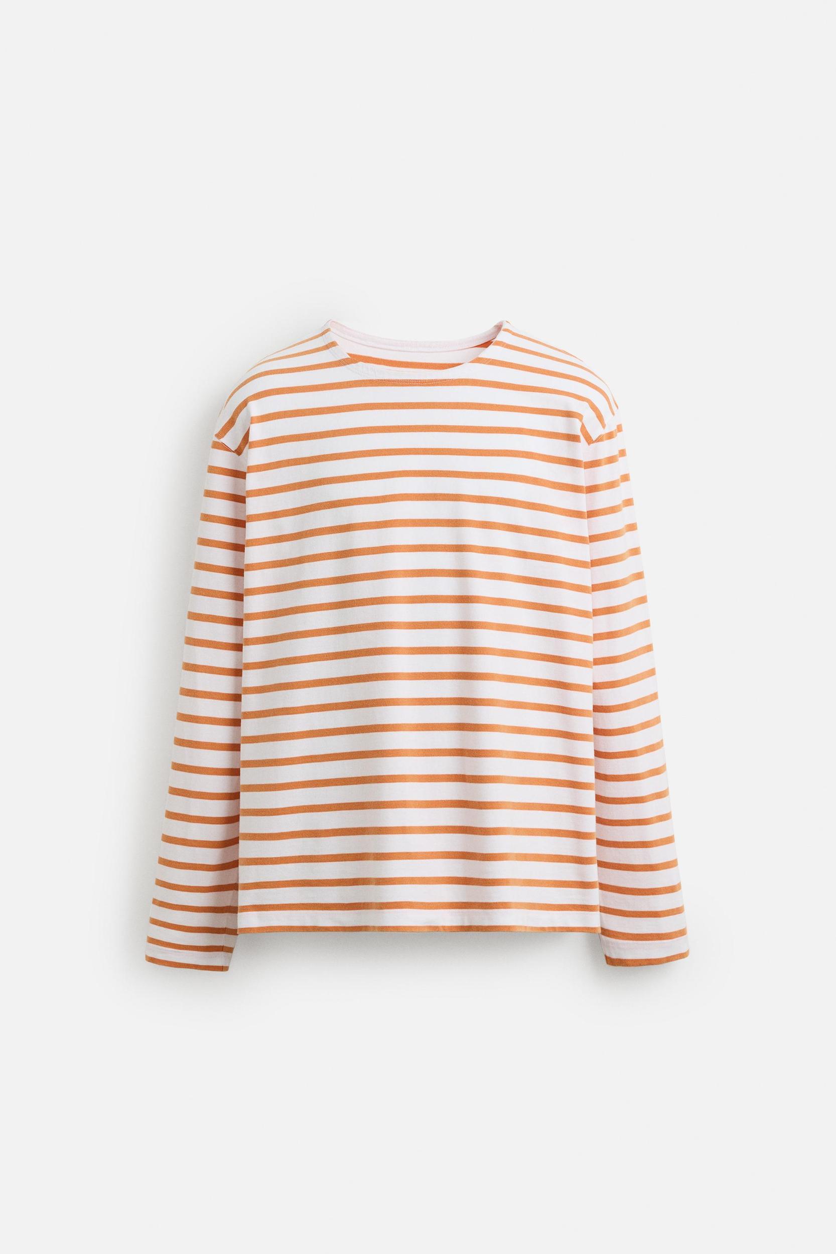 JACQUARD STRIPE T-SHIRT Product Image