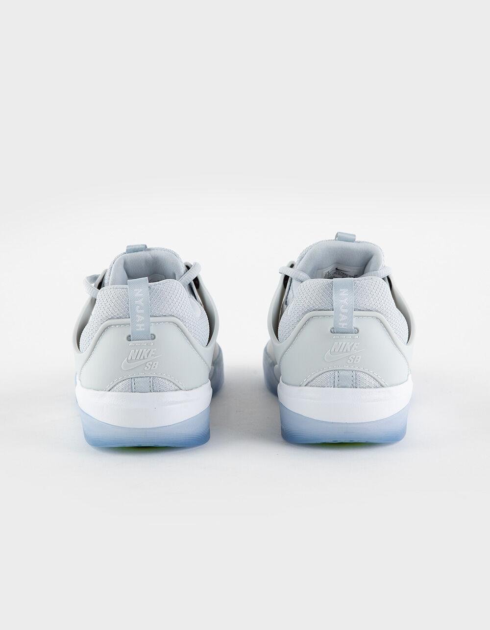NIKE SB Zoom Nyjah 3 Mens Shoes - GRAY/WHITE Product Image