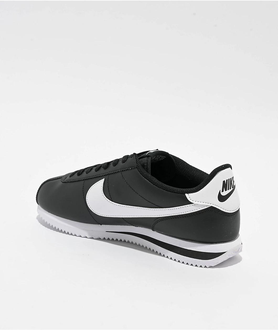 Nike Cortez Black & White Shoes Product Image