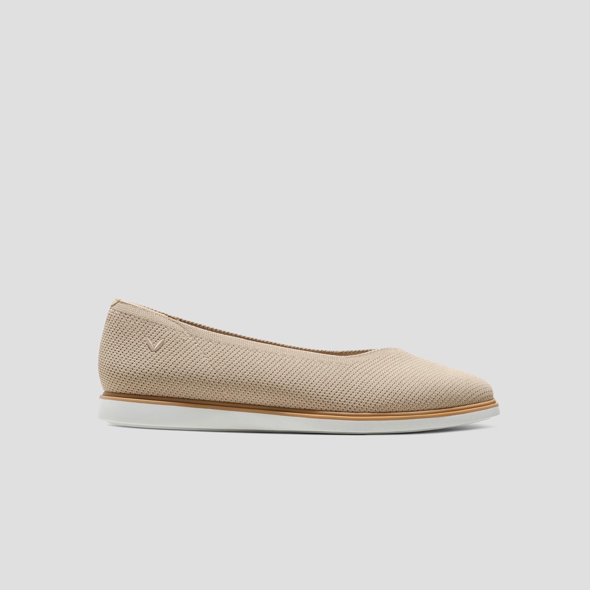 Square-Toe All-Day Standing Flats (Mabel) Product Image