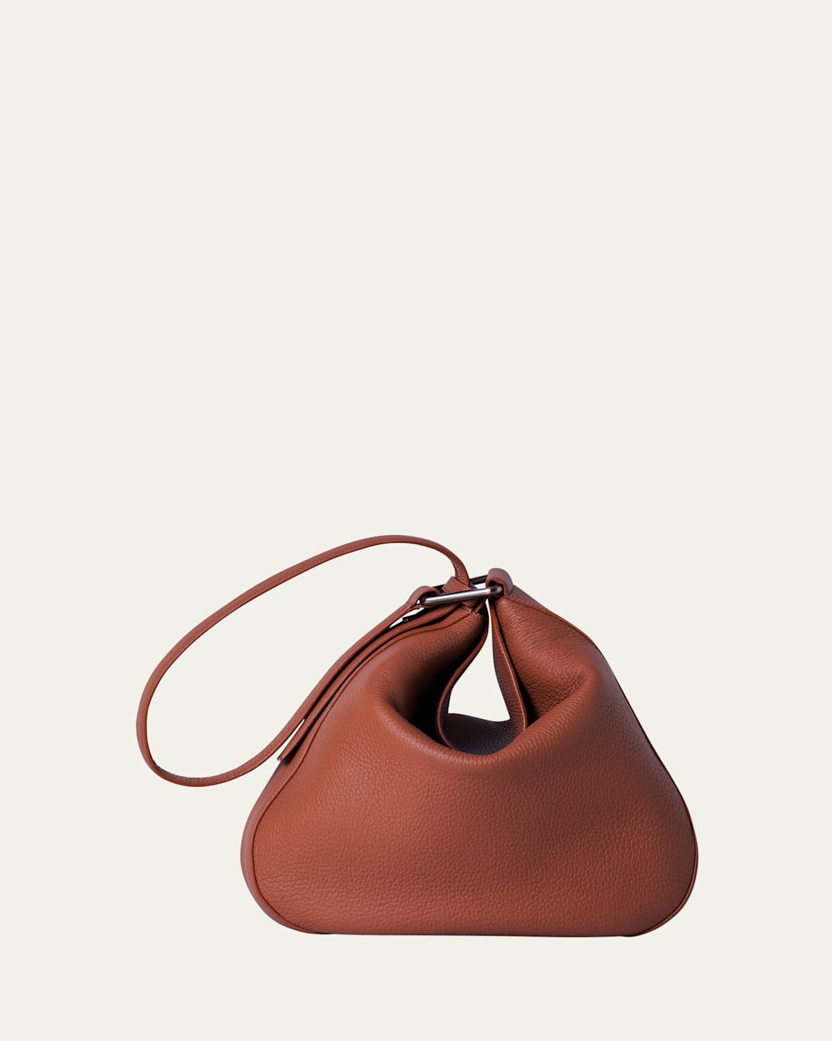 Womens Medium Anna Leather Hobo Bag Product Image