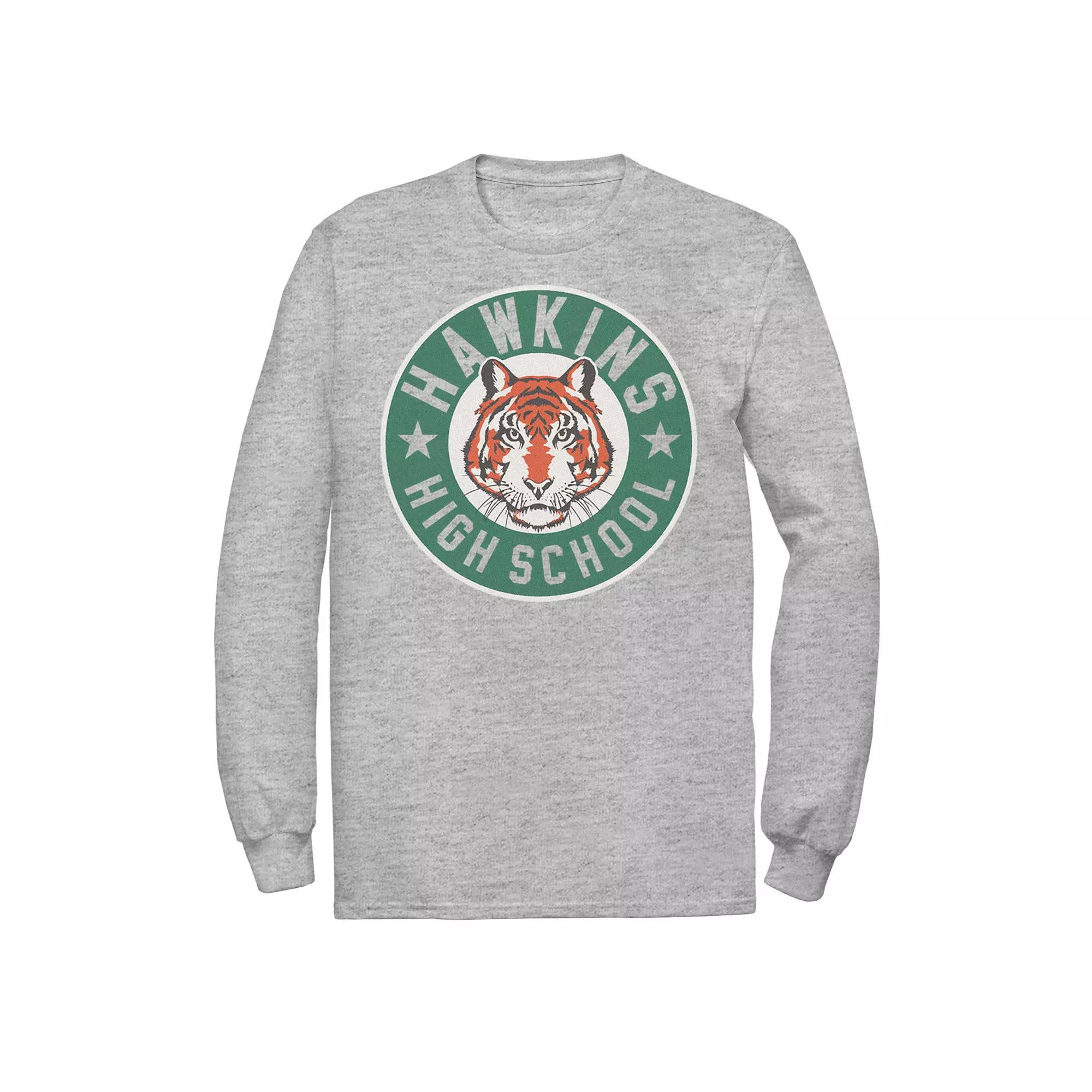 Men's Netflix Stranger Things Hawkins High School Logo Tee,  Product Image