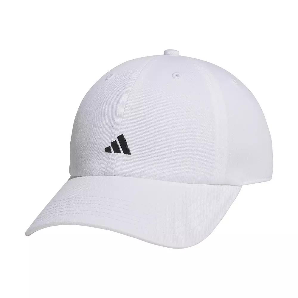 Women's adidas Saturday 3 Baseball Cap, White Product Image
