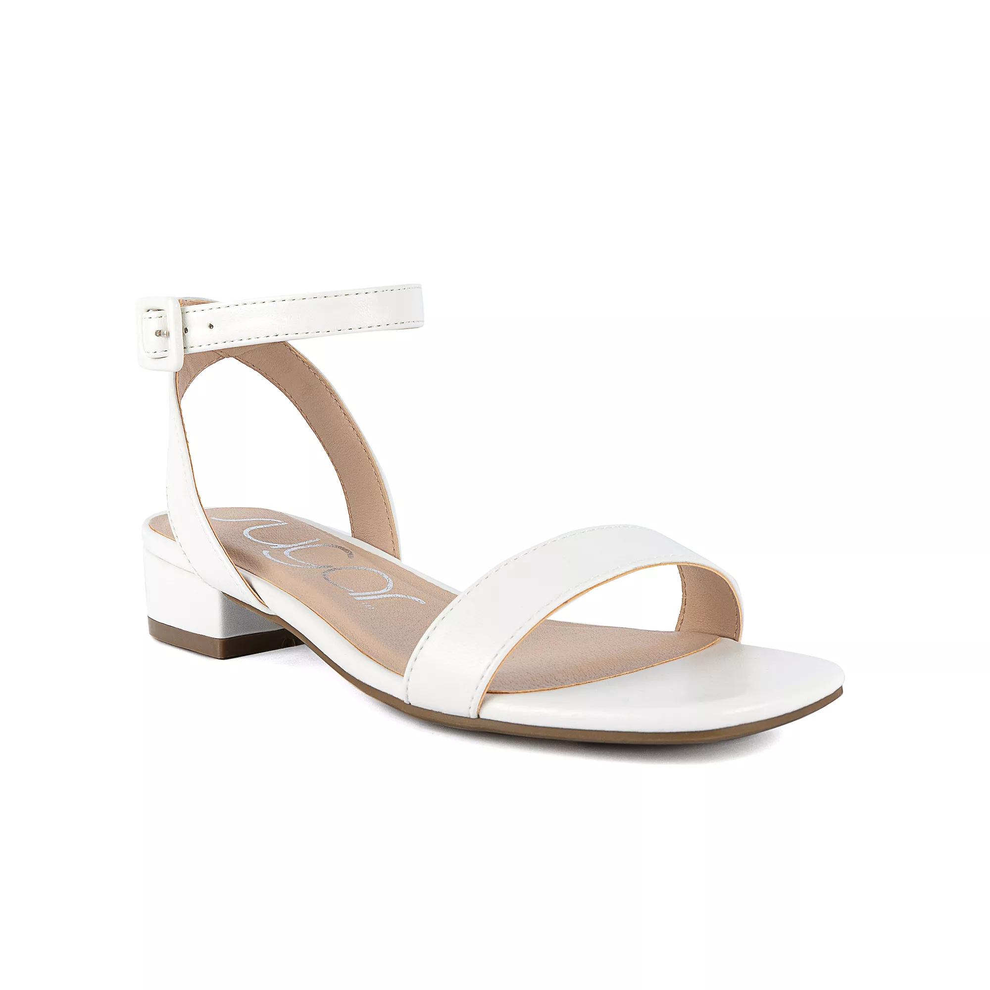 sugar Umpire Women's Open Toe Sandals, Size: 10, White Smo Product Image