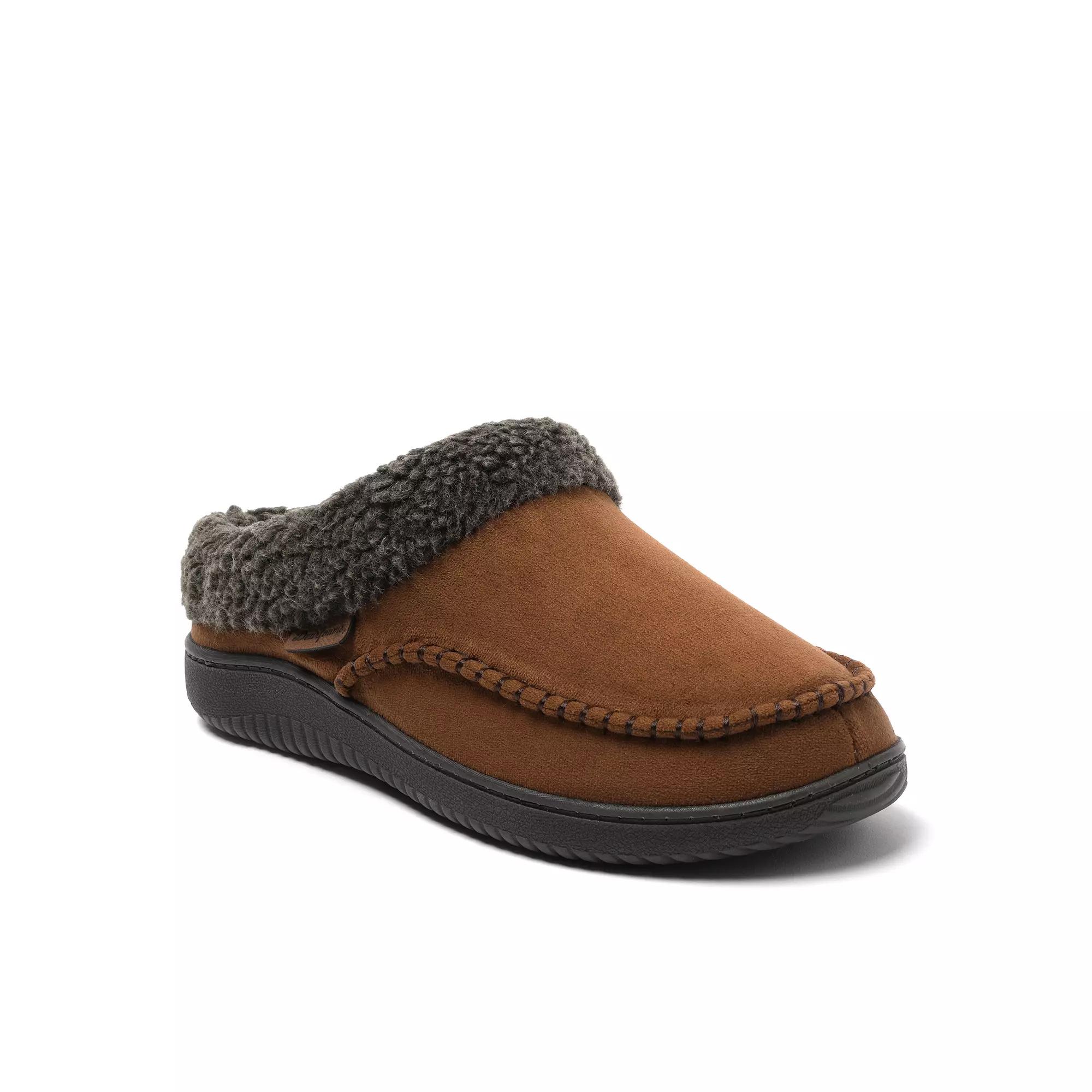 Dearfoams Marshall Microsuede Men's Clog Slippers,  Product Image