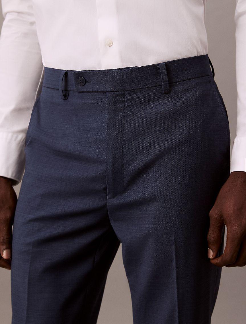 Calvin Klein Mens Slim Fit Suit Pants Product Image
