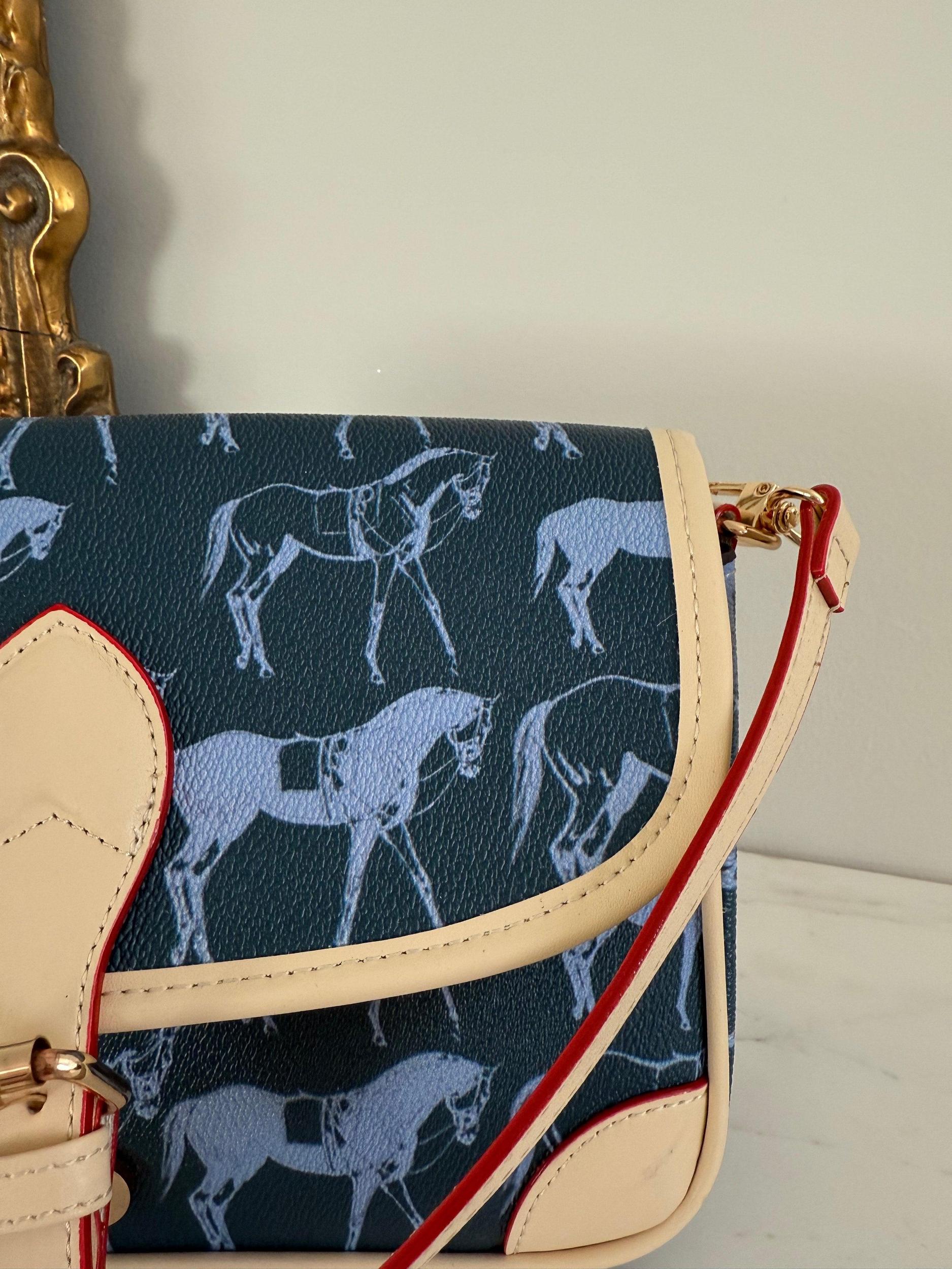 Blue Horses Handbag Product Image