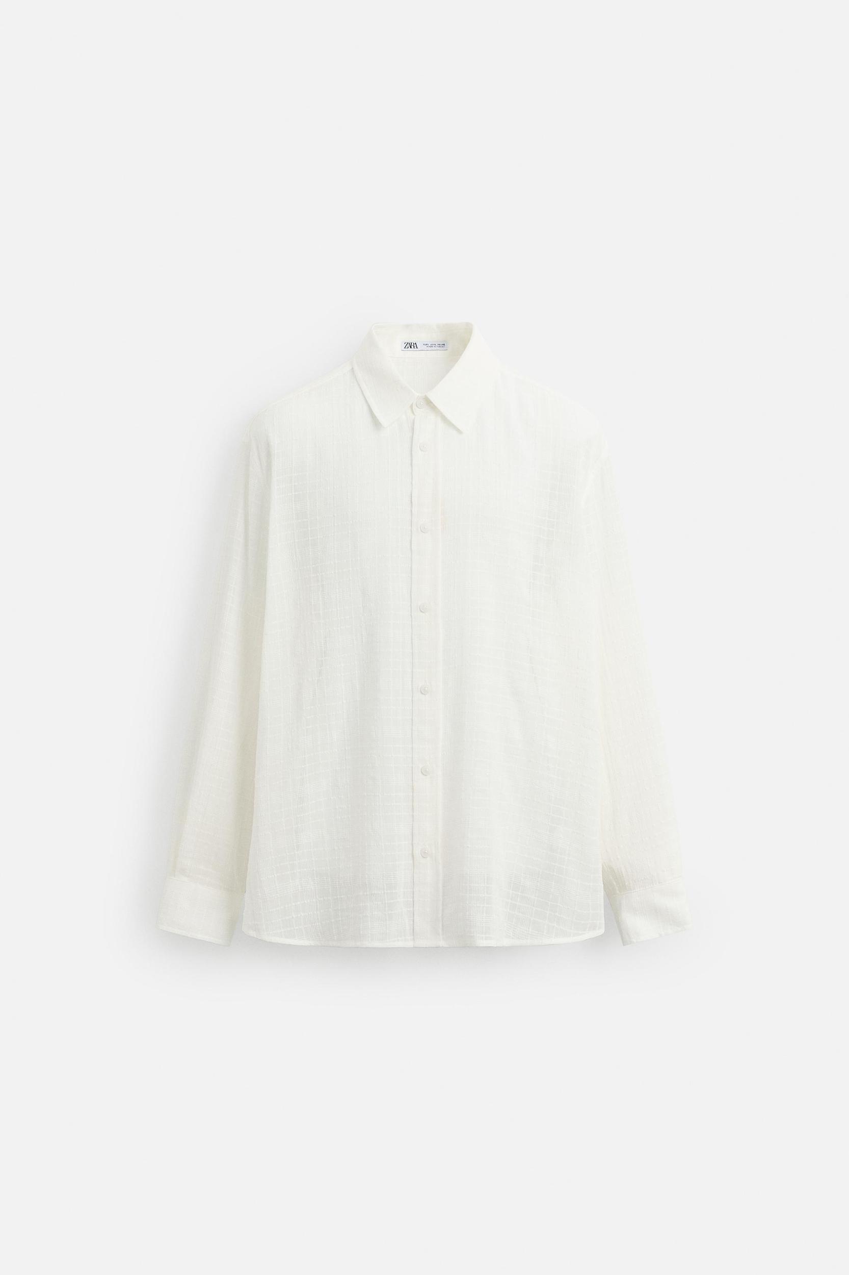 CHECKERED JACQUARD SHIRT Product Image