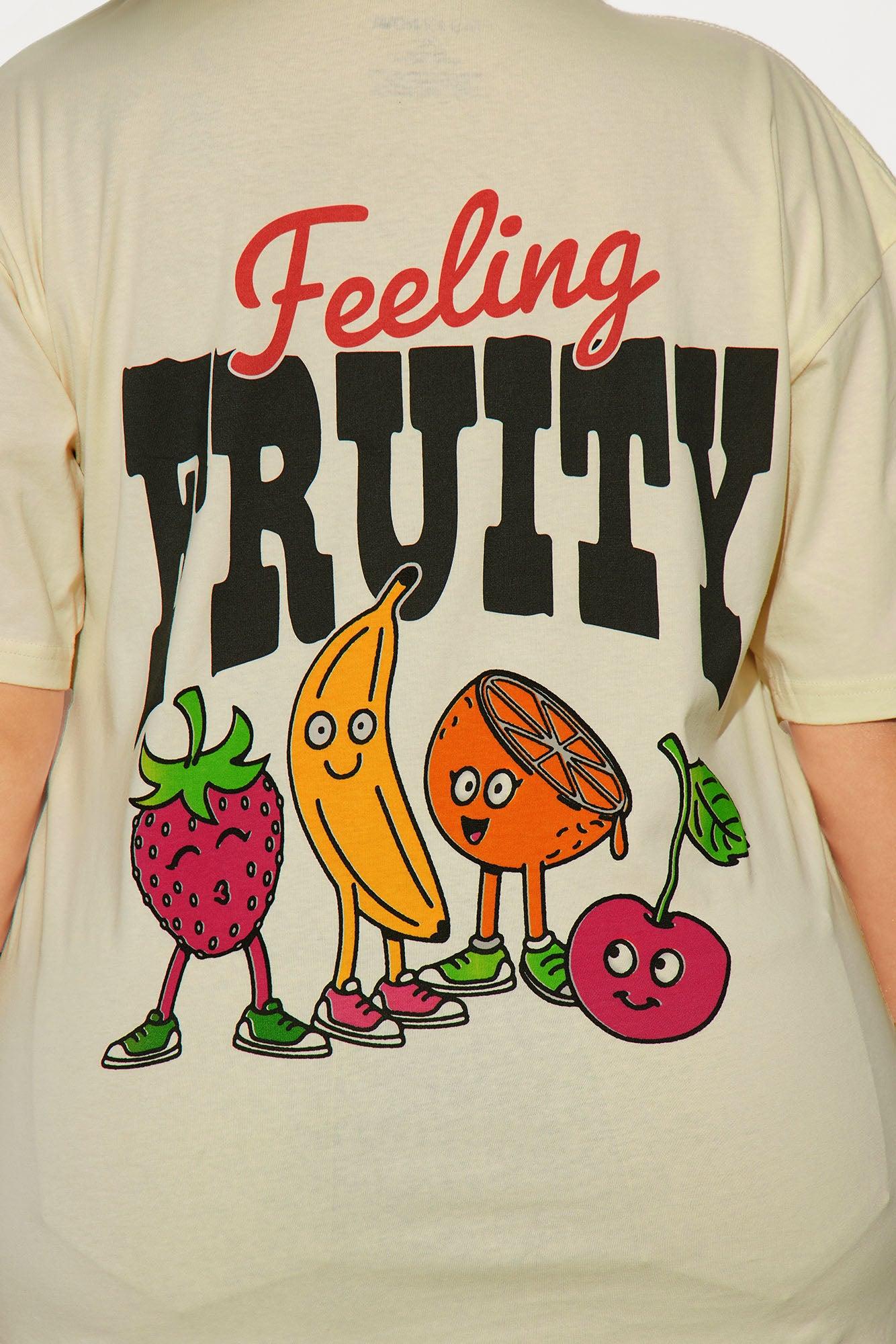 Feeling Fruity Graphic Tee - Off White Product Image