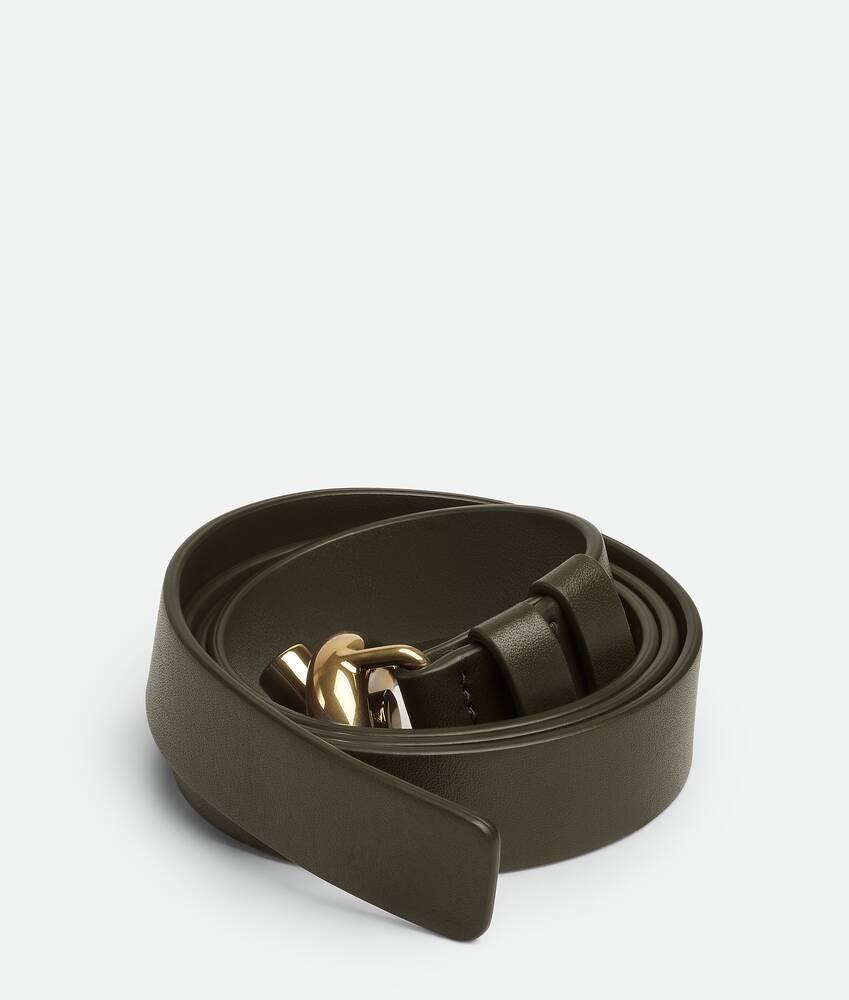 Women's Knot Belt in Kaki Product Image
