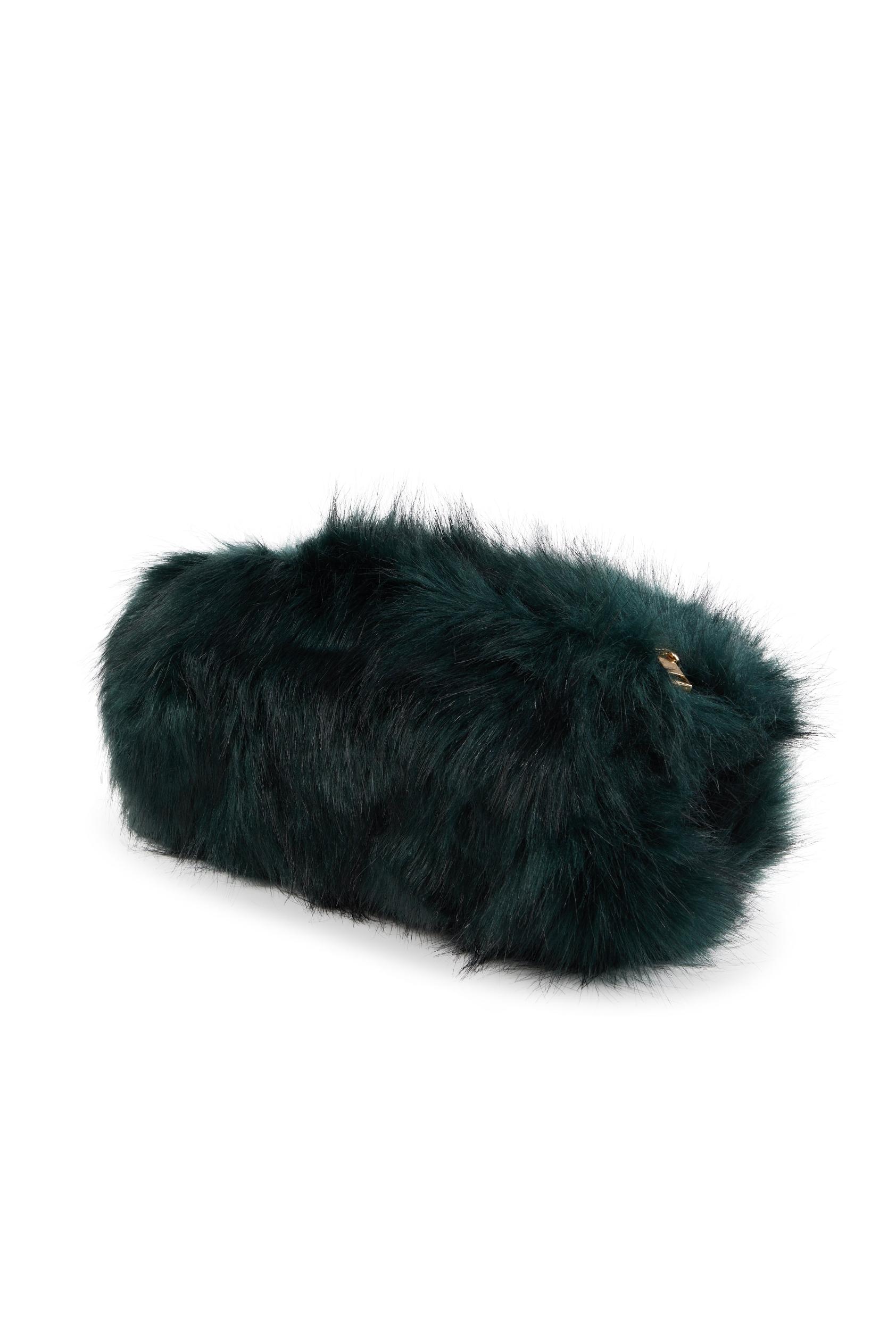 Faux Fur Hand Muff Crossbody Bag Female Product Image