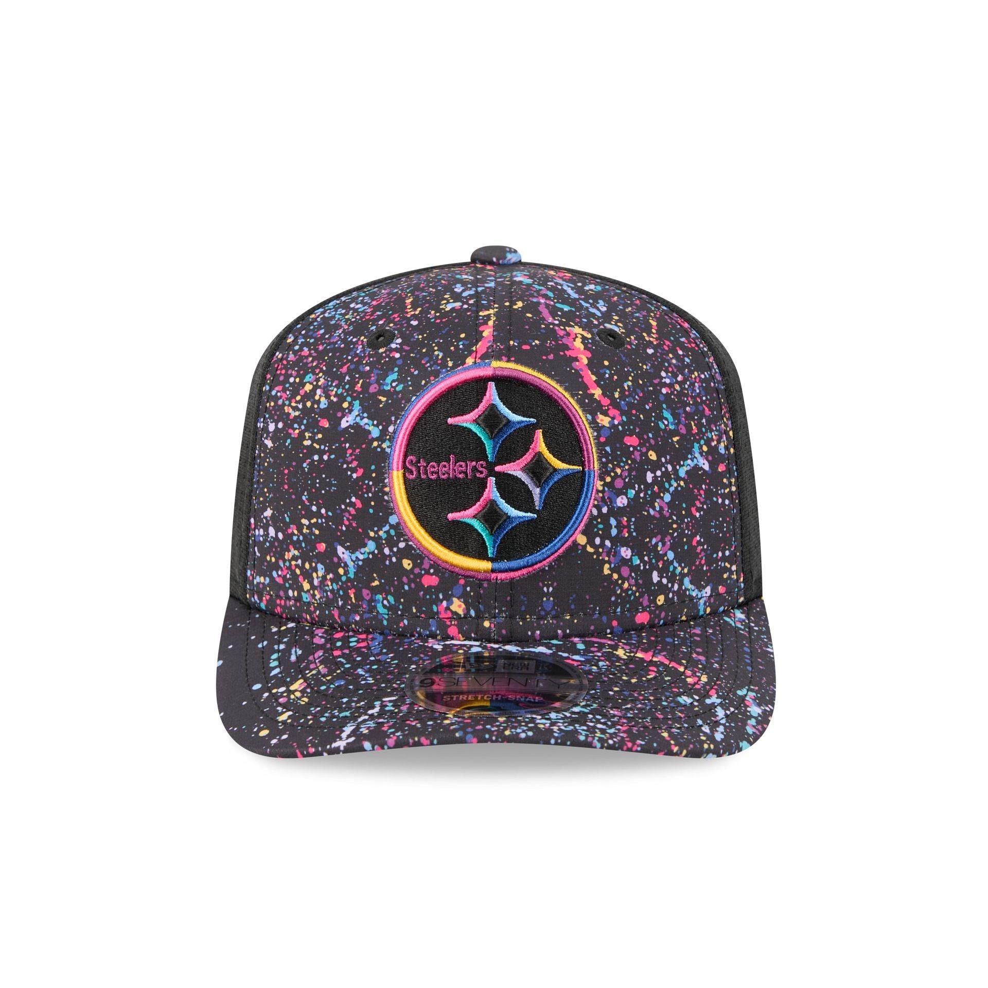 Pittsburgh Steelers 2025 Crucial Catch 9SEVENTY Trucker Hat Male Product Image