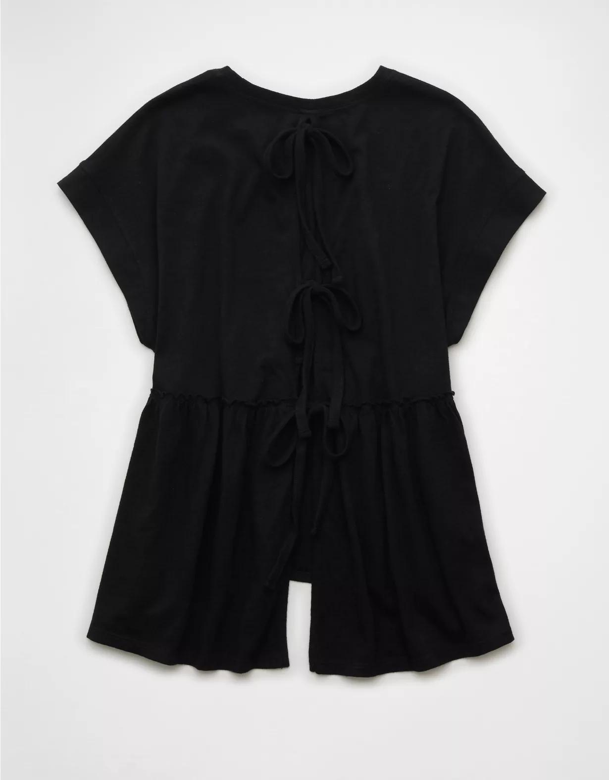 AE Sunchaser Knit Babydoll Swing T-Shirt Product Image