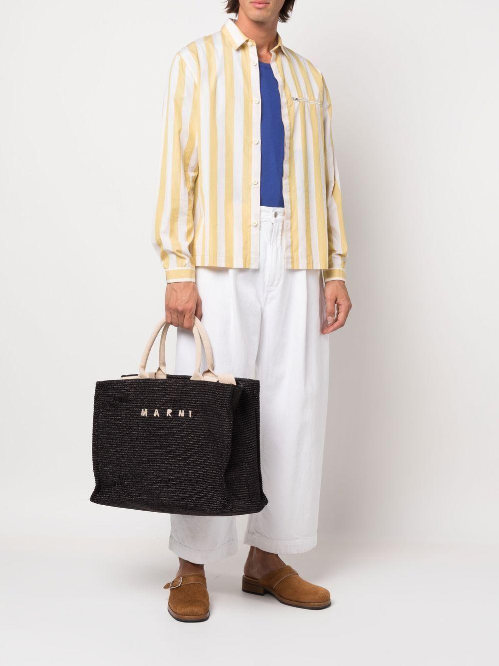 embroidered-logo tote bag Product Image