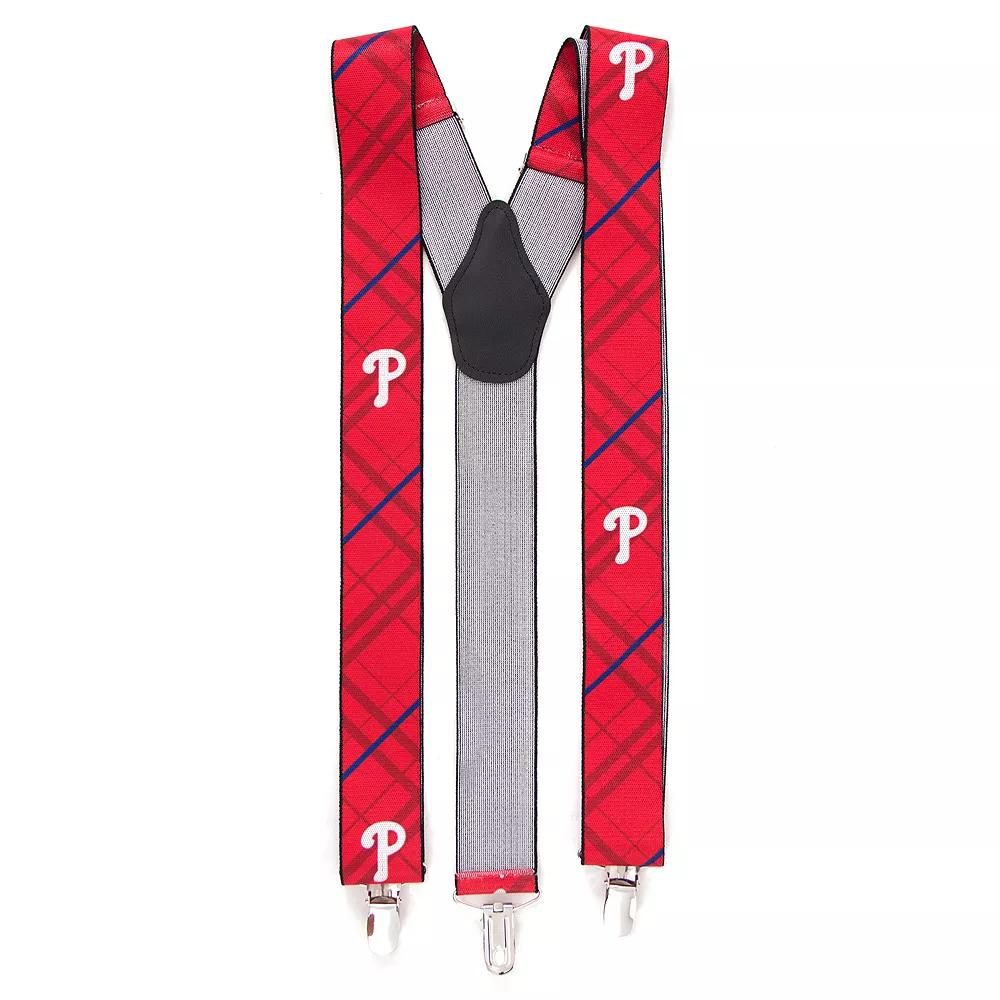 Men's MLB Oxford Suspenders, Atlanta Braves Product Image