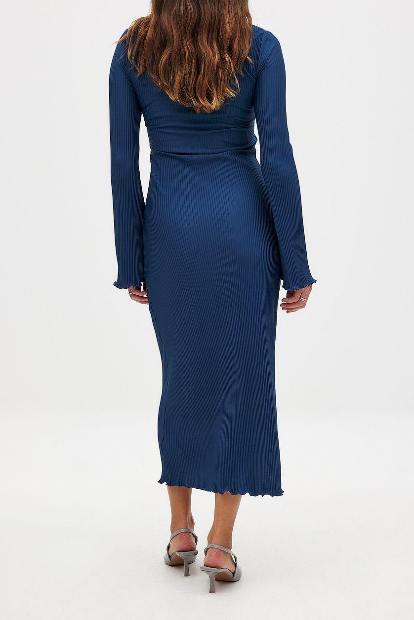 Pleated Midi Dress Product Image