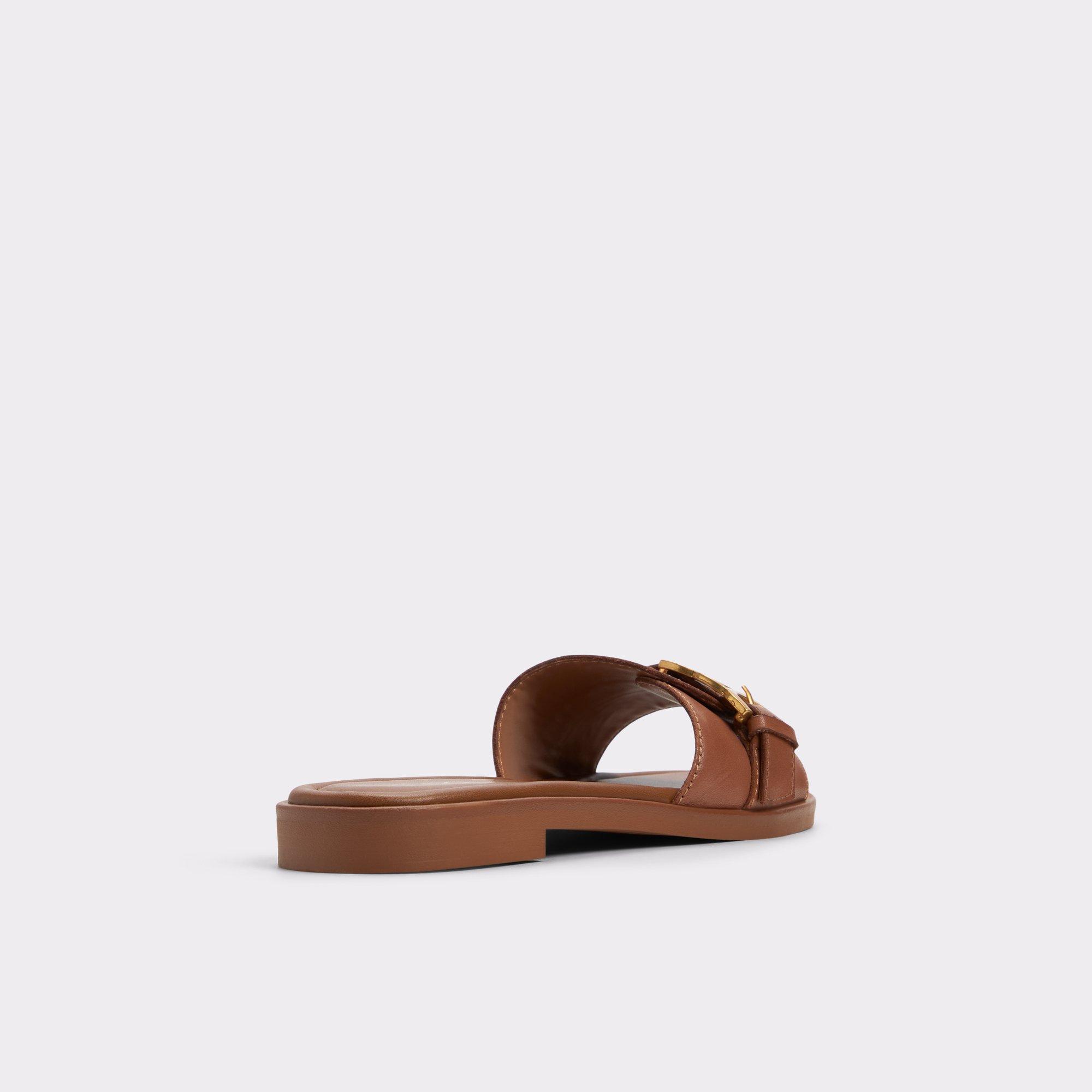 Dallaedar Medium Brown Women's Flat Sandals | ALDO US Product Image