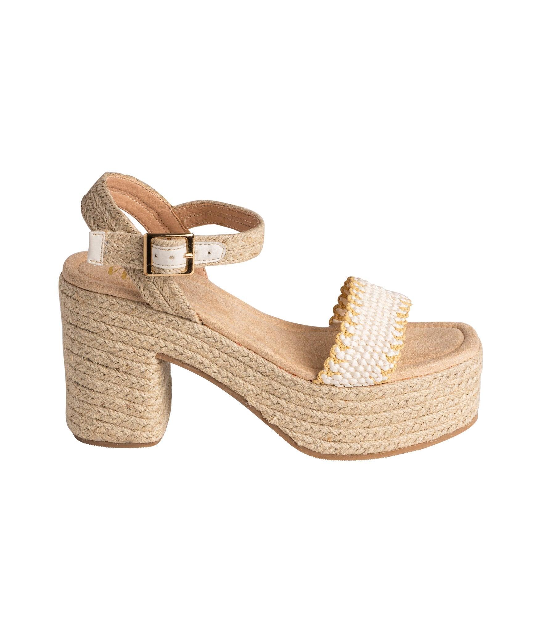 Elise Wedge in Off White (Online Exclusive) Product Image