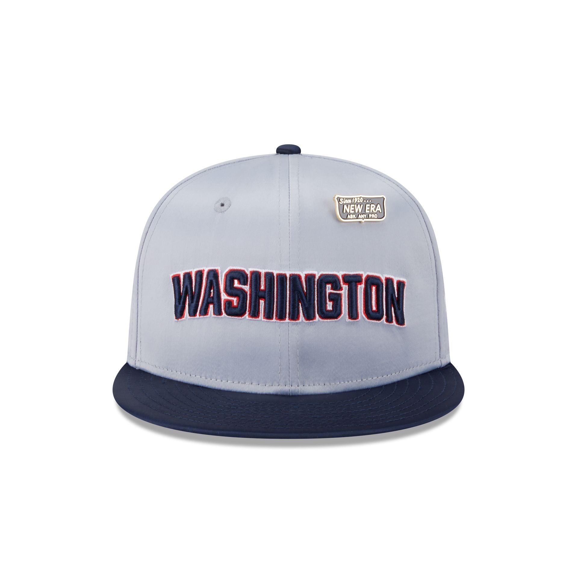 Washington Nationals Satin Pin 9FIFTY Snapback Hat Male Product Image