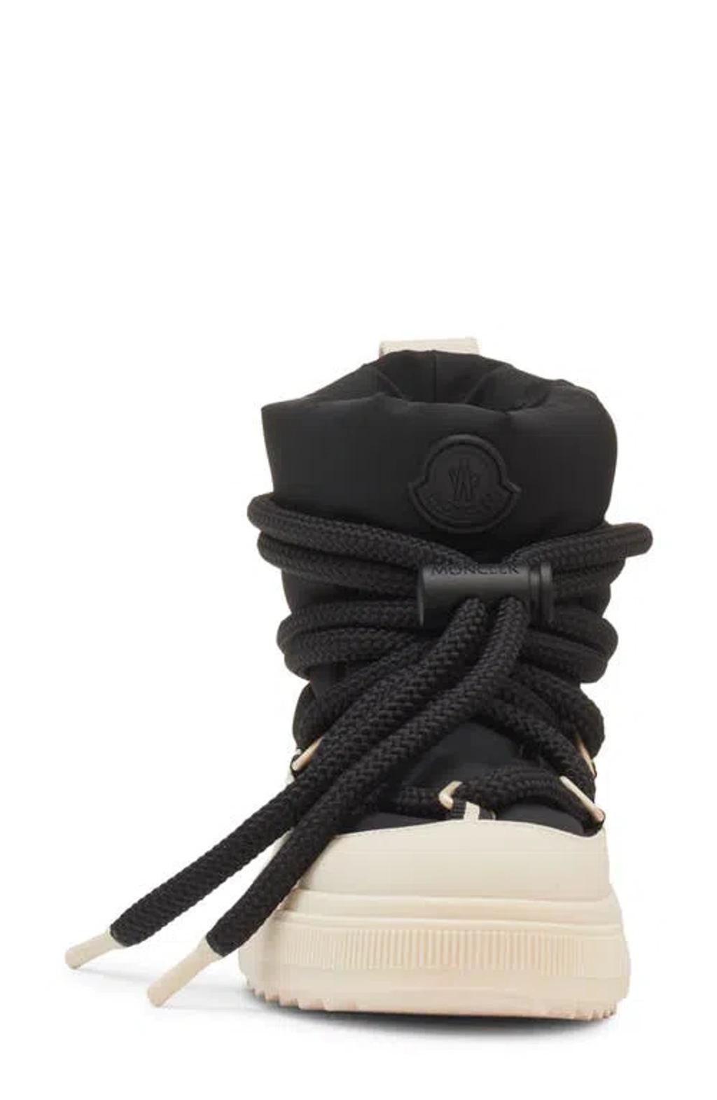 MONCLER Monpulse Padded Shell Ankle Boots In Black Product Image
