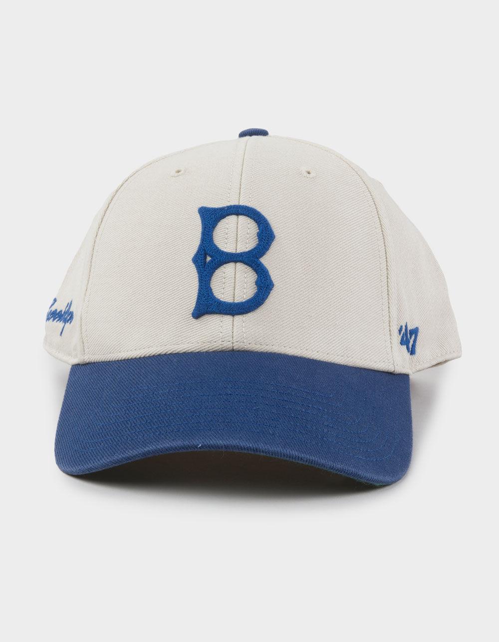 47 BRAND Los Angeles Dodgers Cooperstown Fairfield '47 MVP Snapback Hat - Cream Combo Product Image
