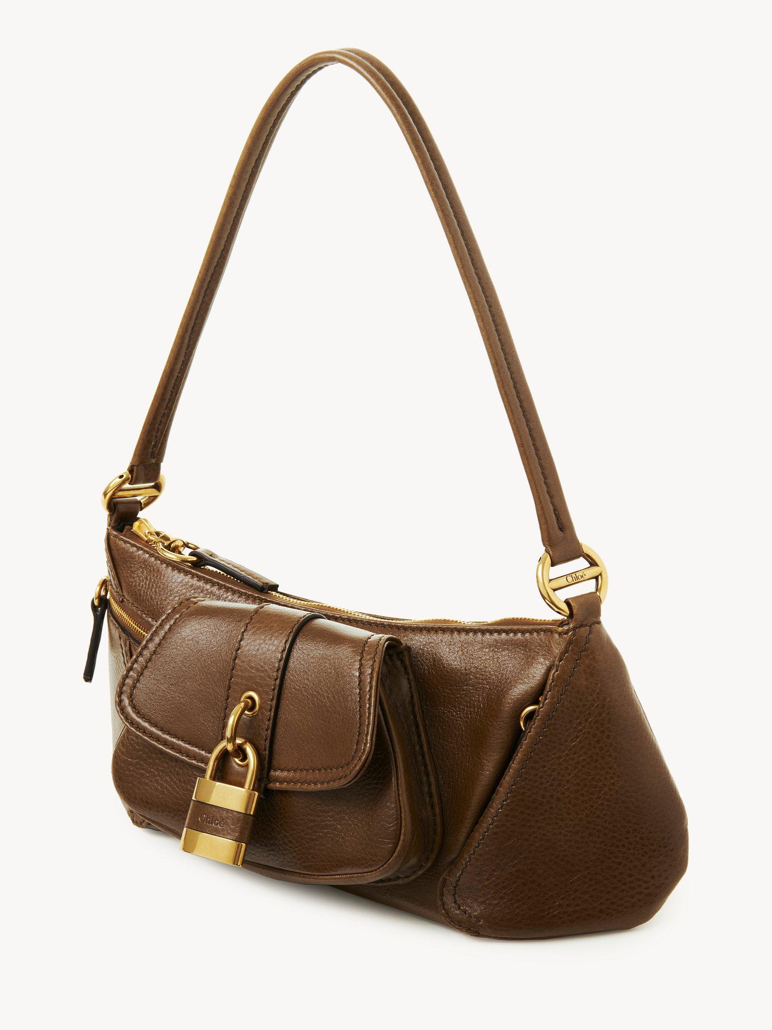 The 99 shoulder bag in grained leather Product Image