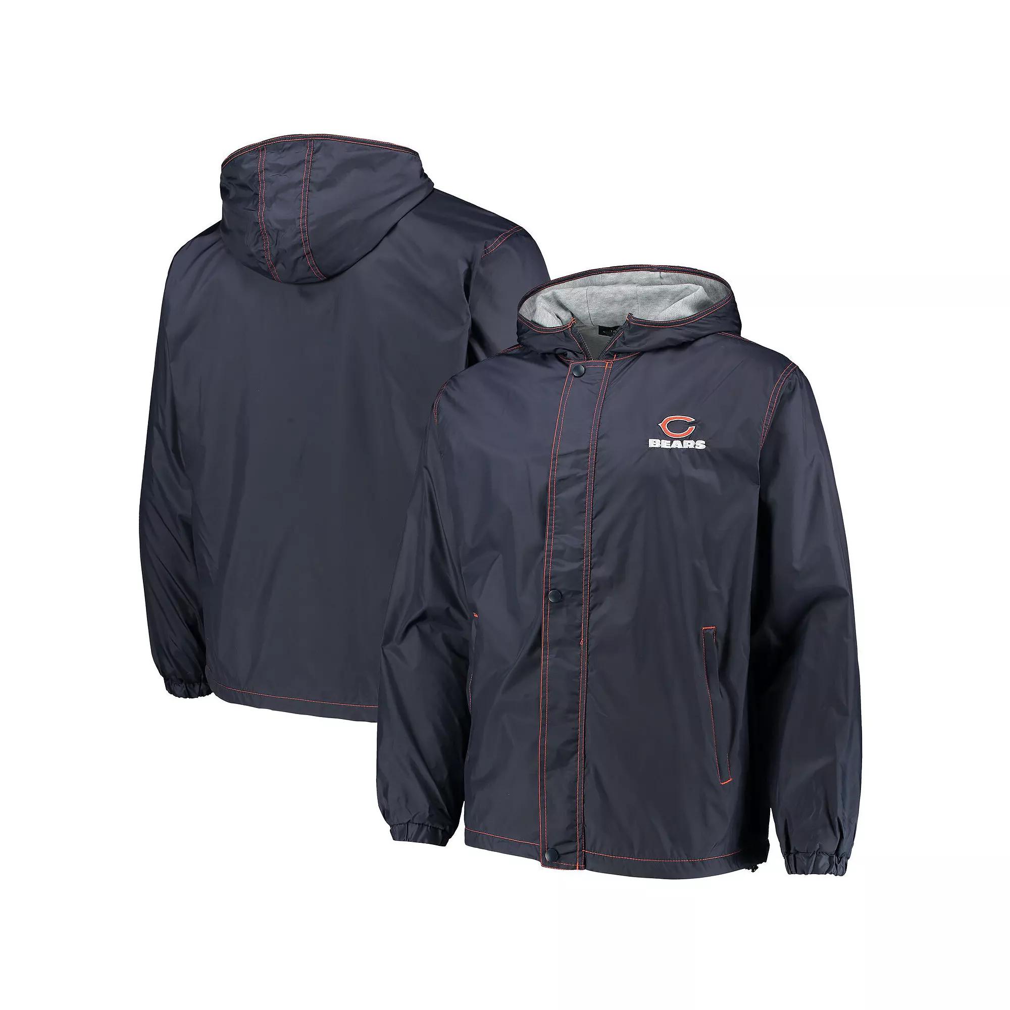 Men's Dunbrooke Navy Chicago Bears Logo Legacy Stadium Full-Zip Jacket,  Product Image