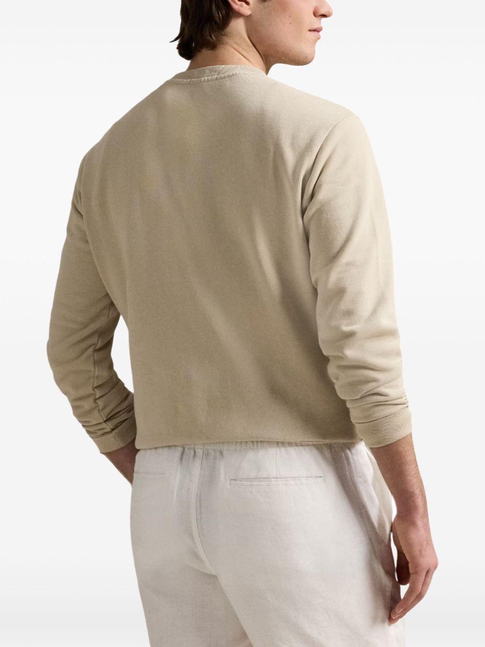 Polo Pony-embroidered sweatshirt Product Image